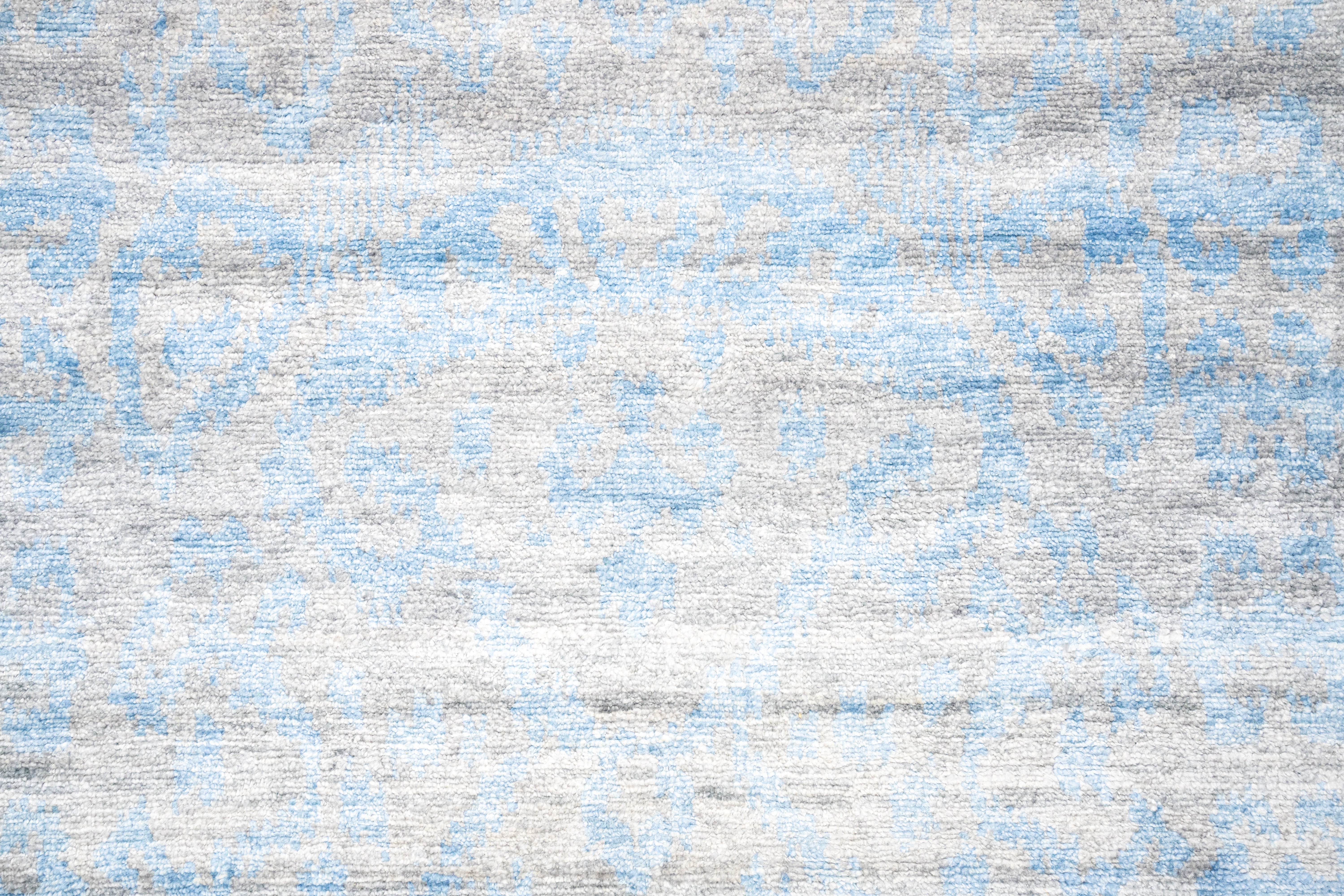 DIA - 1815 EKT-L Серебро и бледно-лазурный цвет