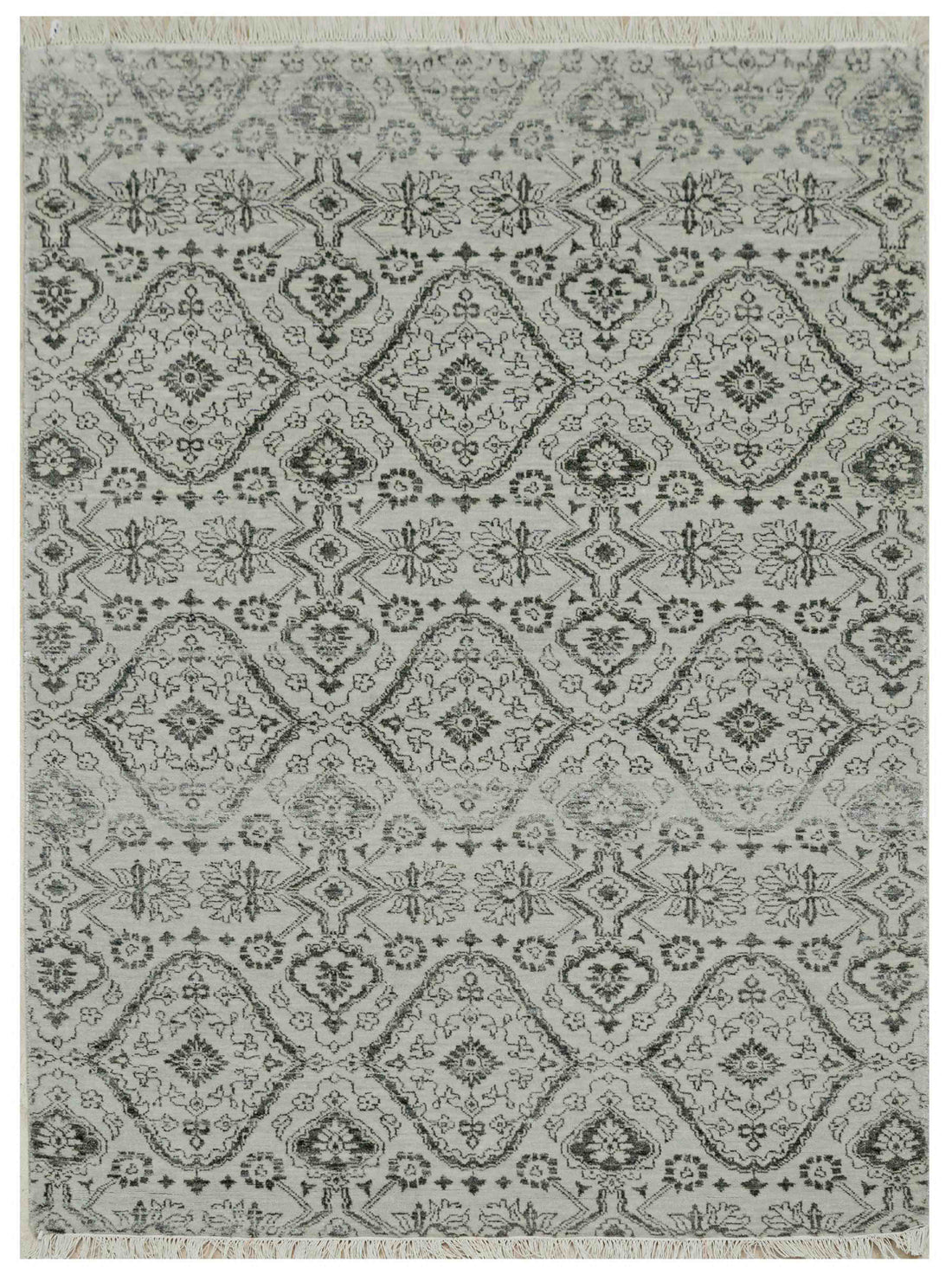 Handknotted Carpet DIA: 184 HALI,  Spanish Gray & Pine Tree