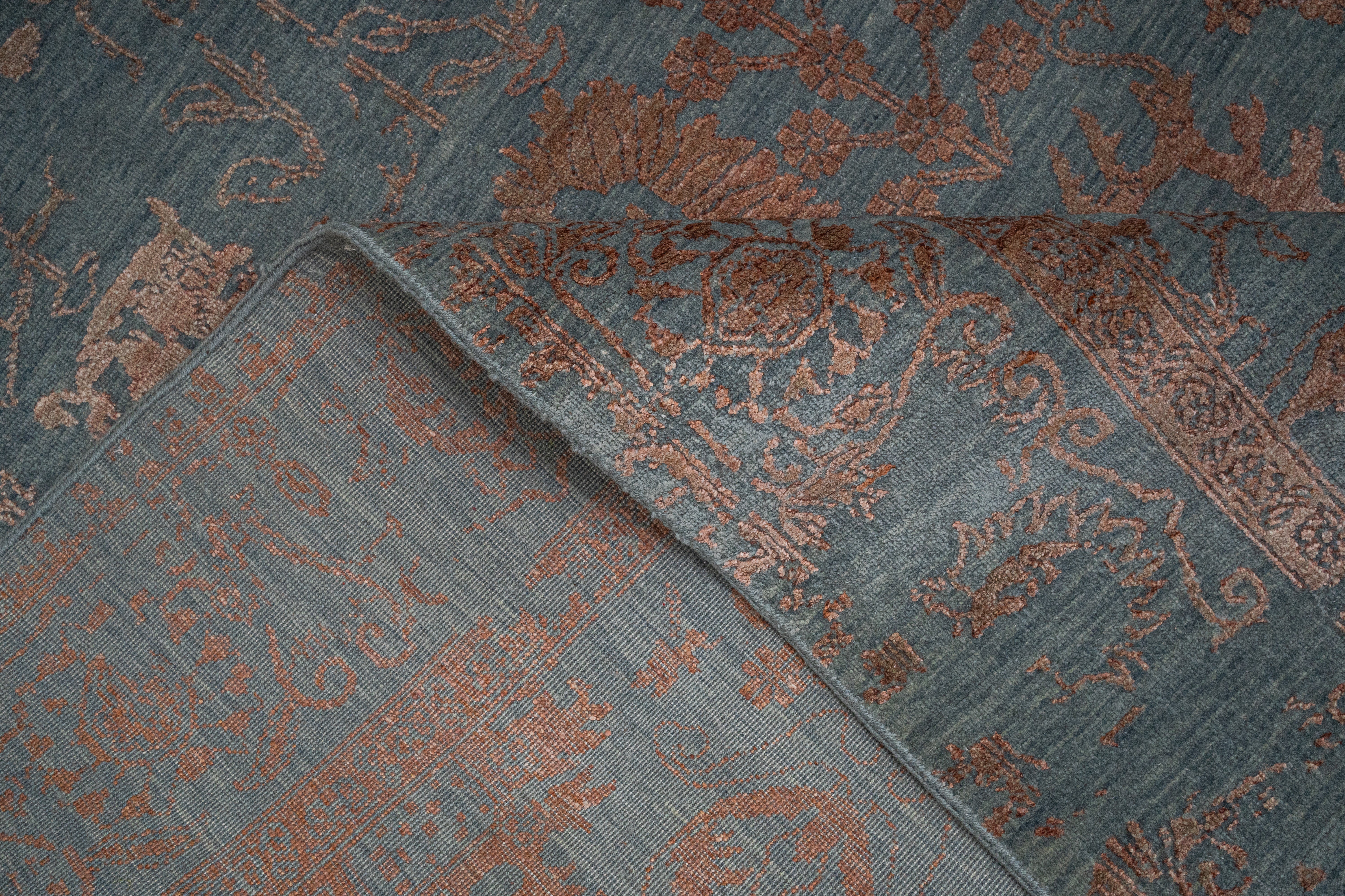 Handknotted Modern Carpet, DIA- 1913 VASE 3