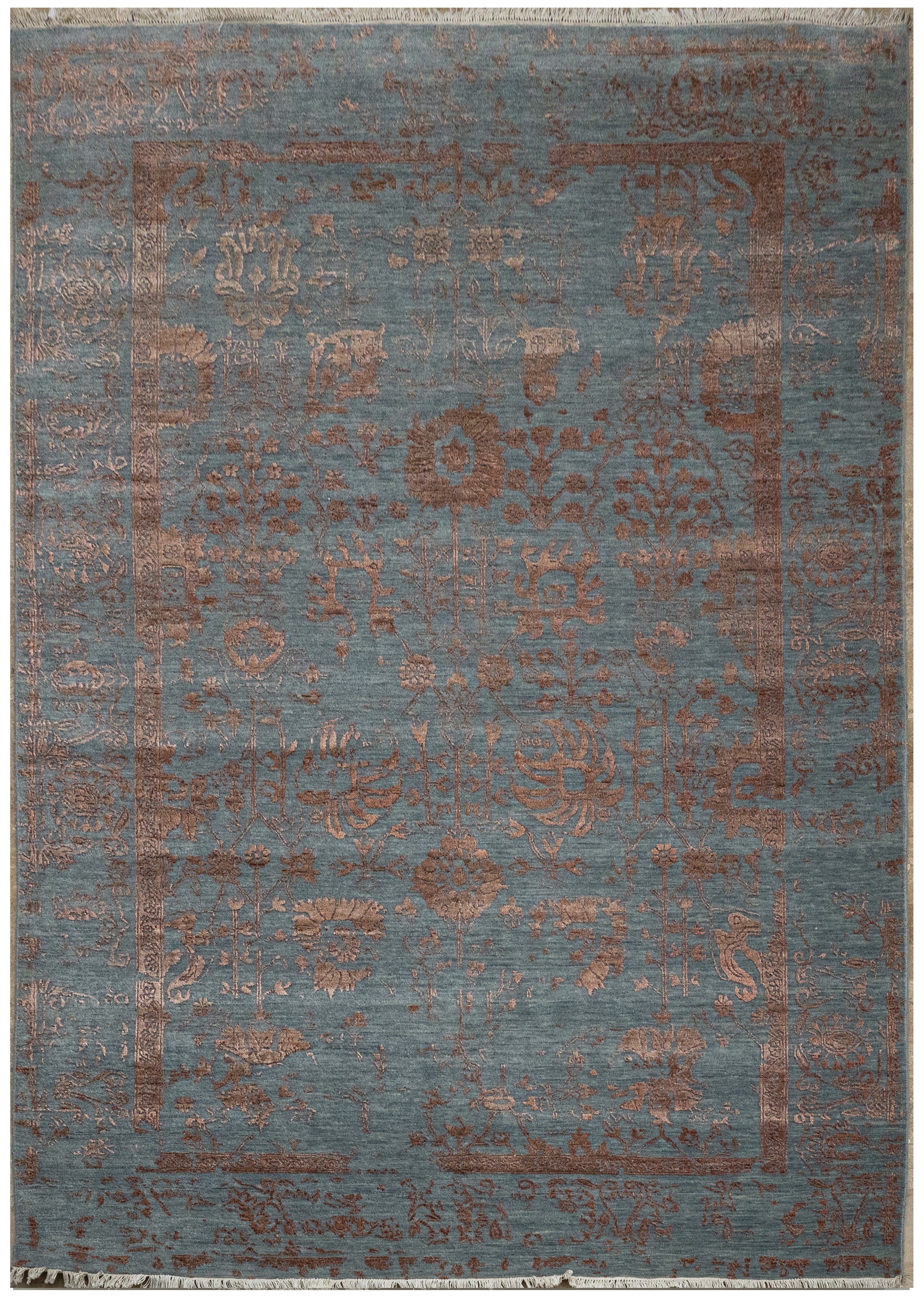 Handknotted Modern Carpet, DIA- 1913 VASE 3