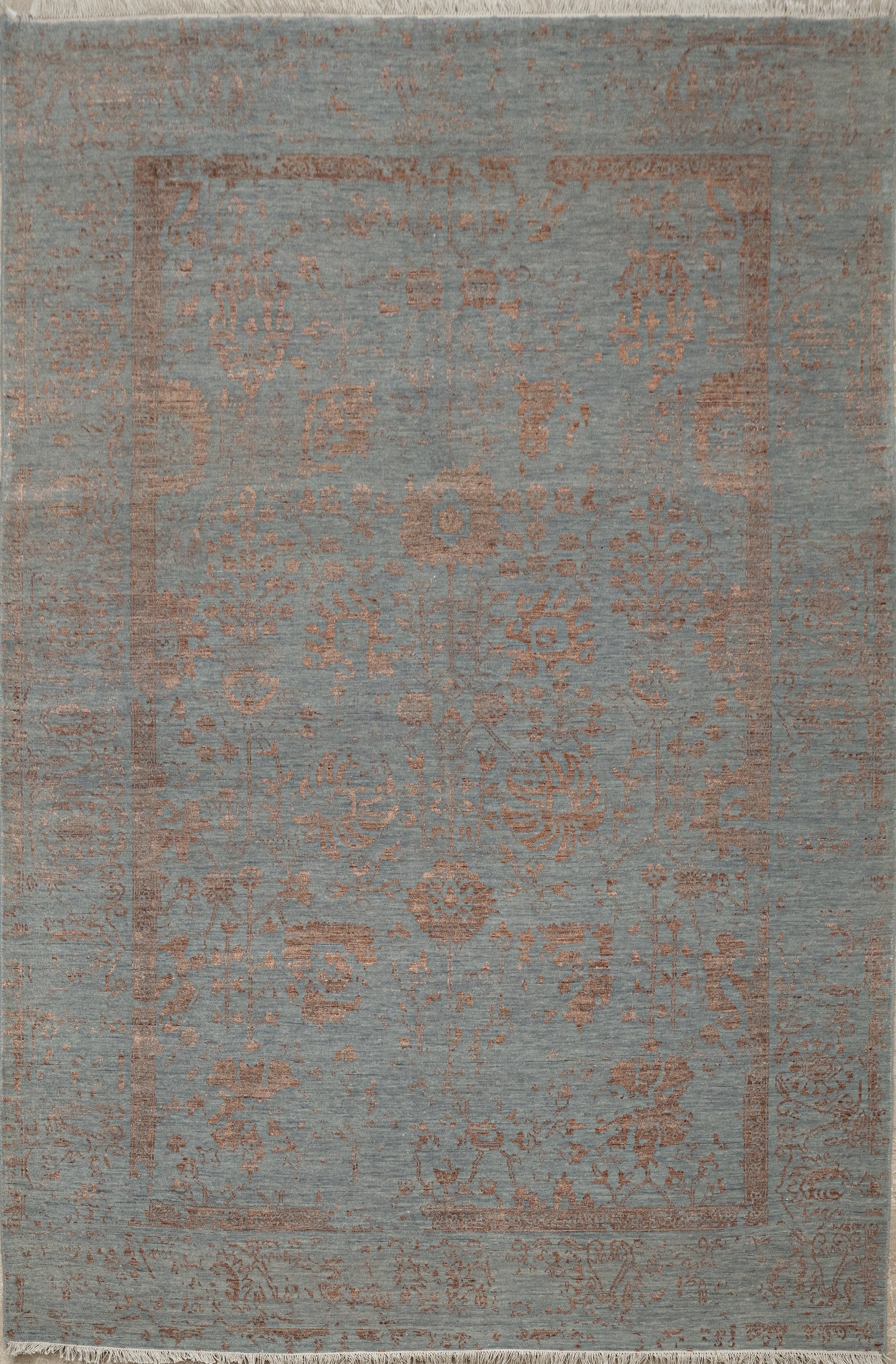 Handknotted Modern Carpet, DIA- 1934 VASE 3