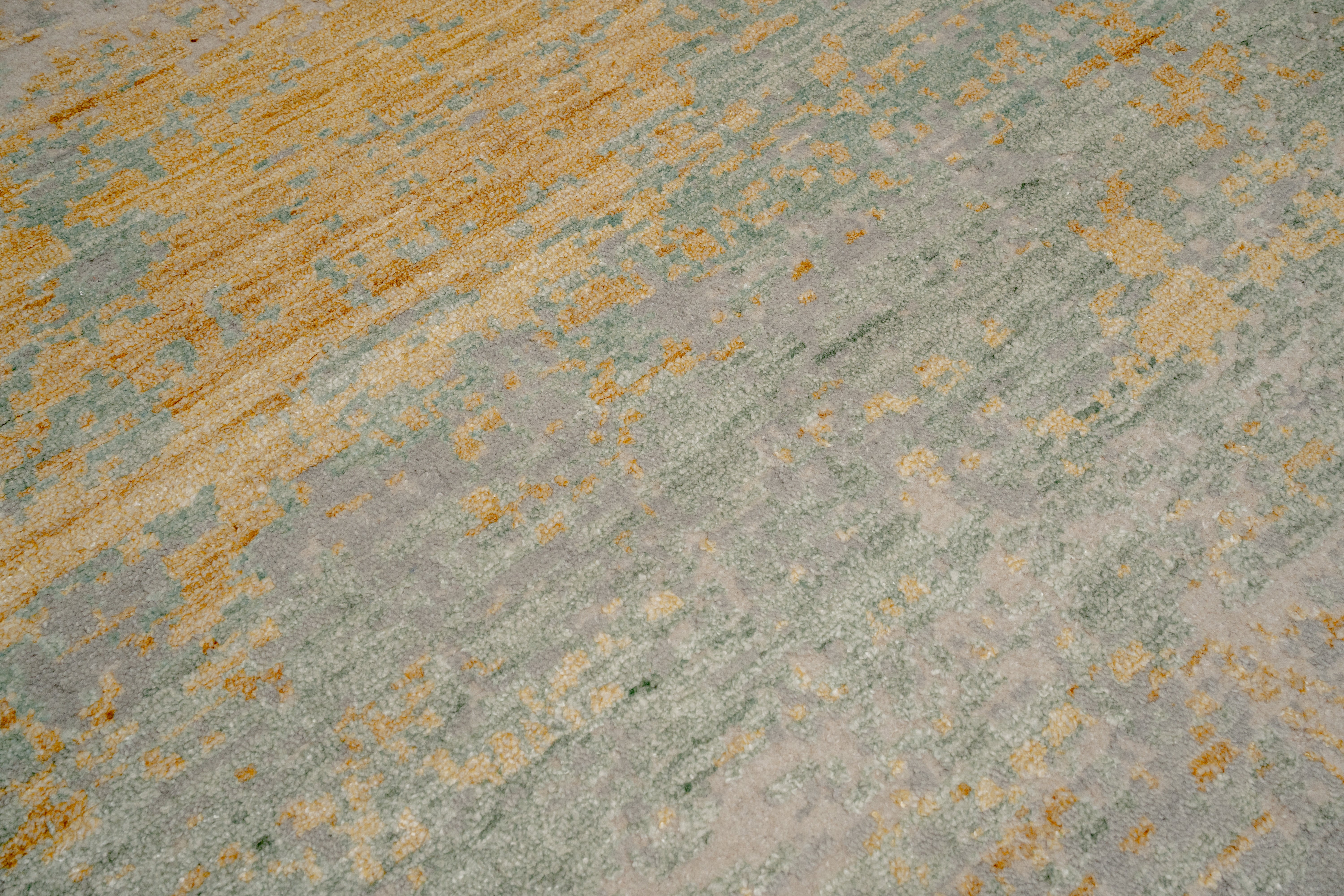 Abstract Design Handknotted Carpet DIA- 2000