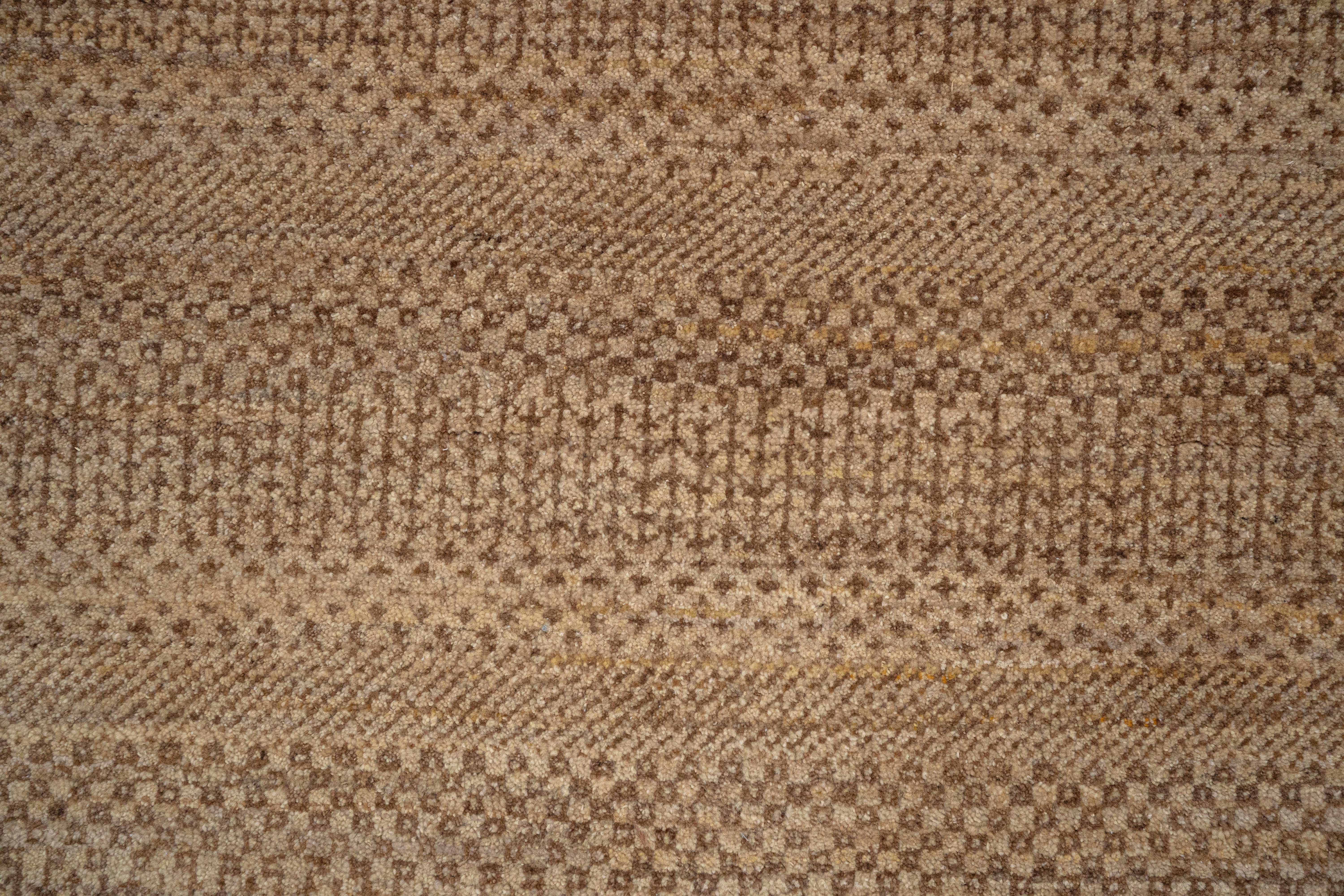 HandKnotted Carpet DIA- 205 MCN Camel & Brown