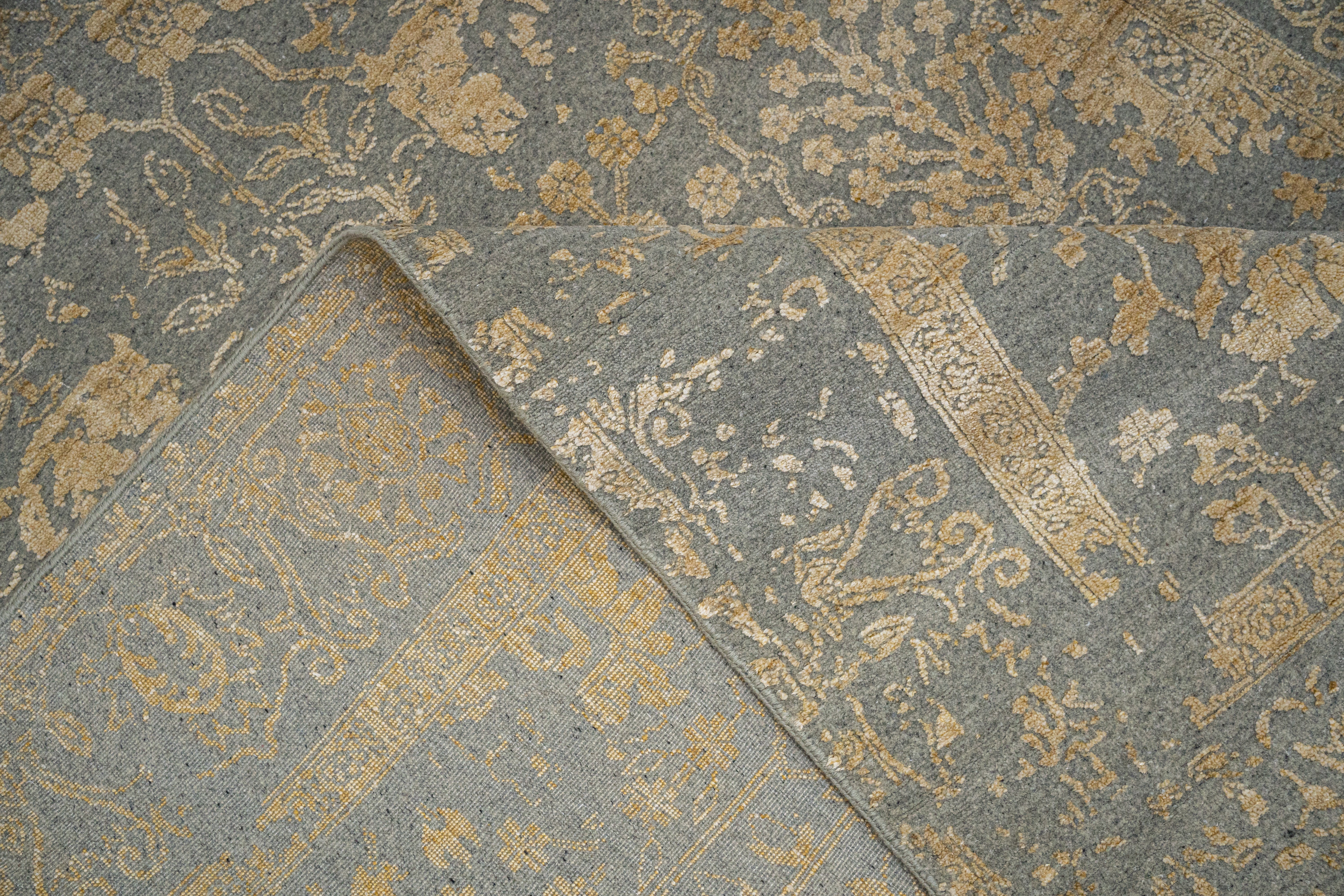 Handknotted Modern Carpet, DIA- 2145 VASE 3