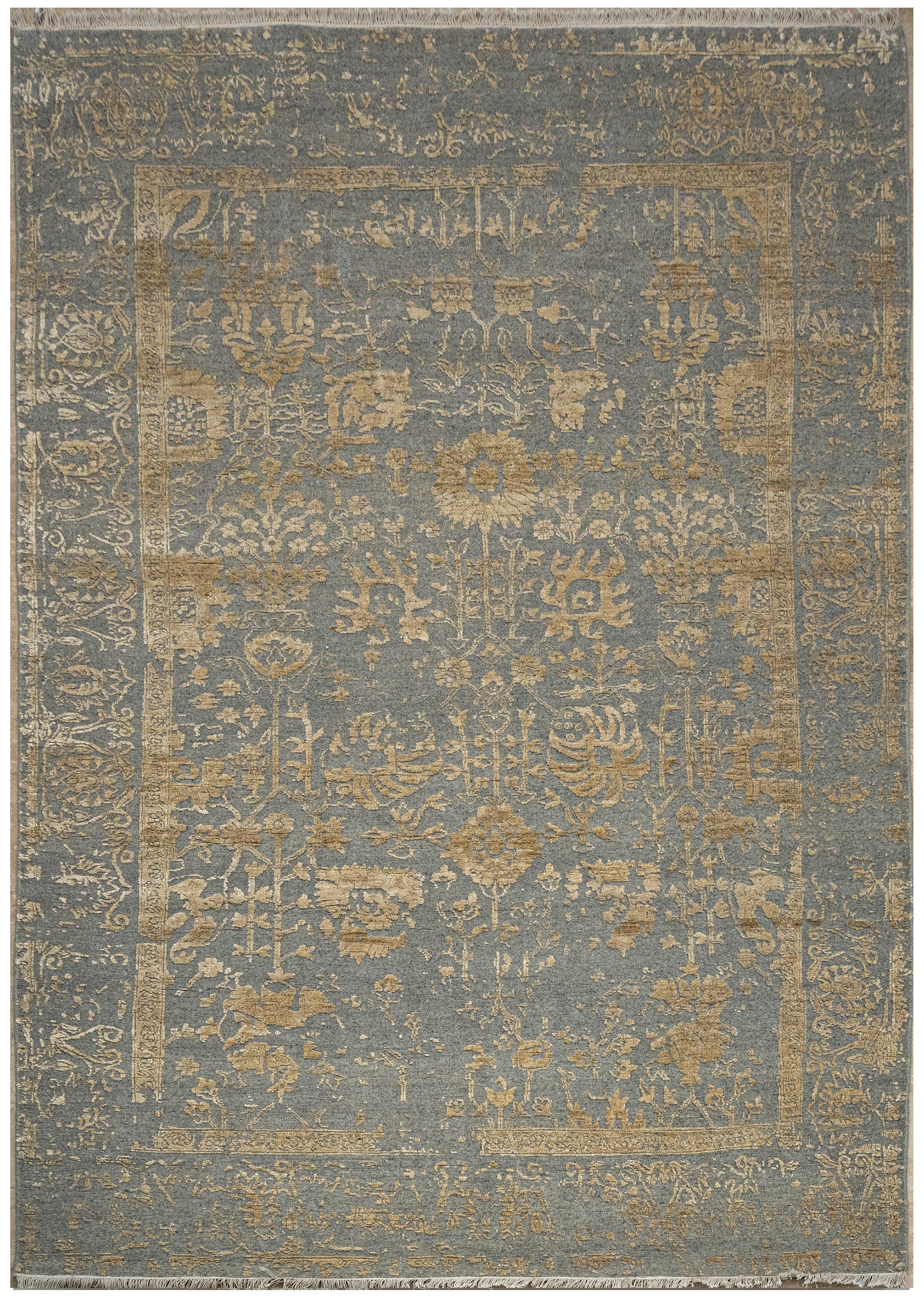 Handknotted Modern Carpet, DIA- 2145 VASE 3