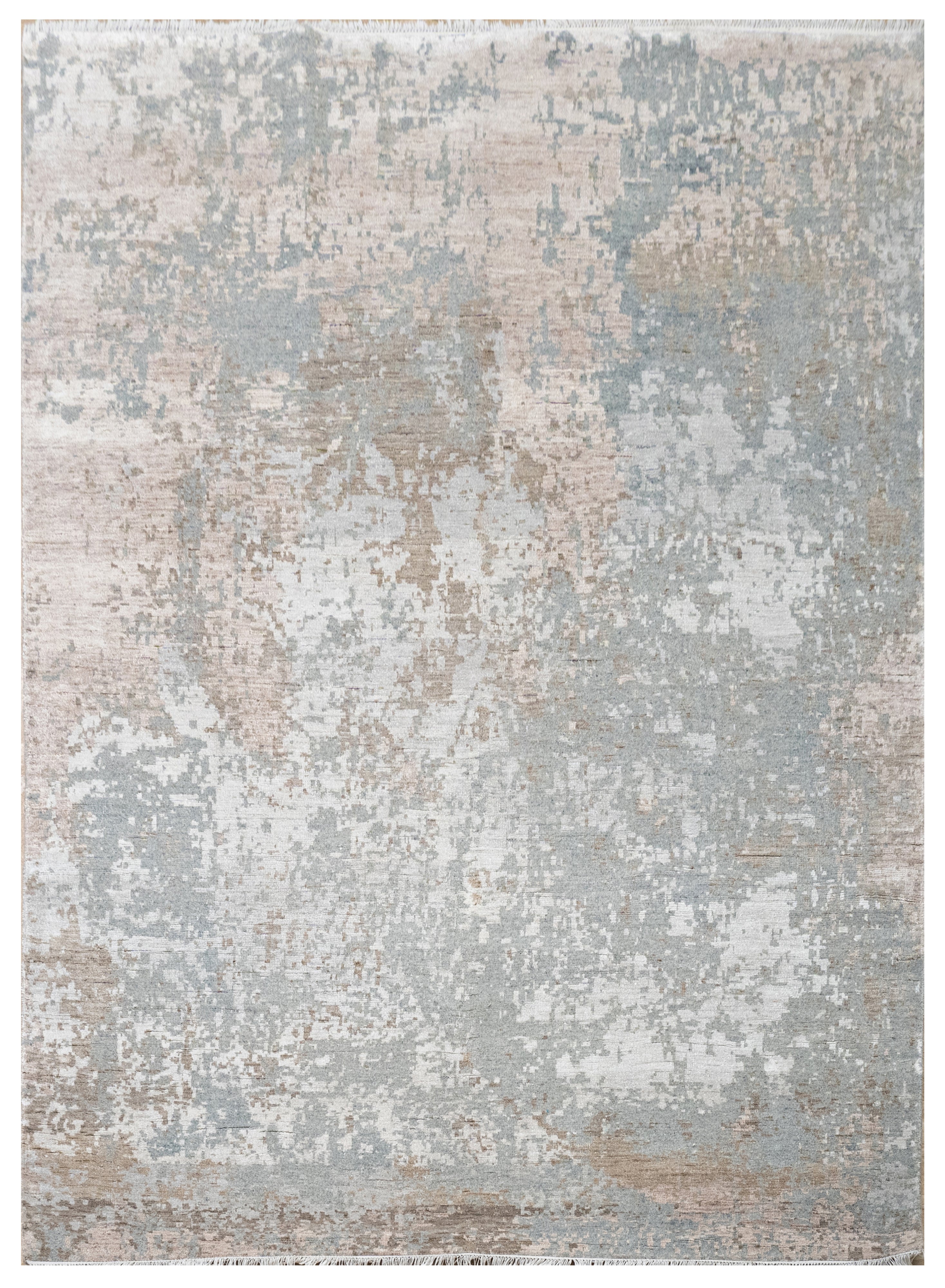 Abstract Design  Handknotted Carpet DIA- 2250 GALAXY 3 Spanish Gray, Grullo & Gainsboro