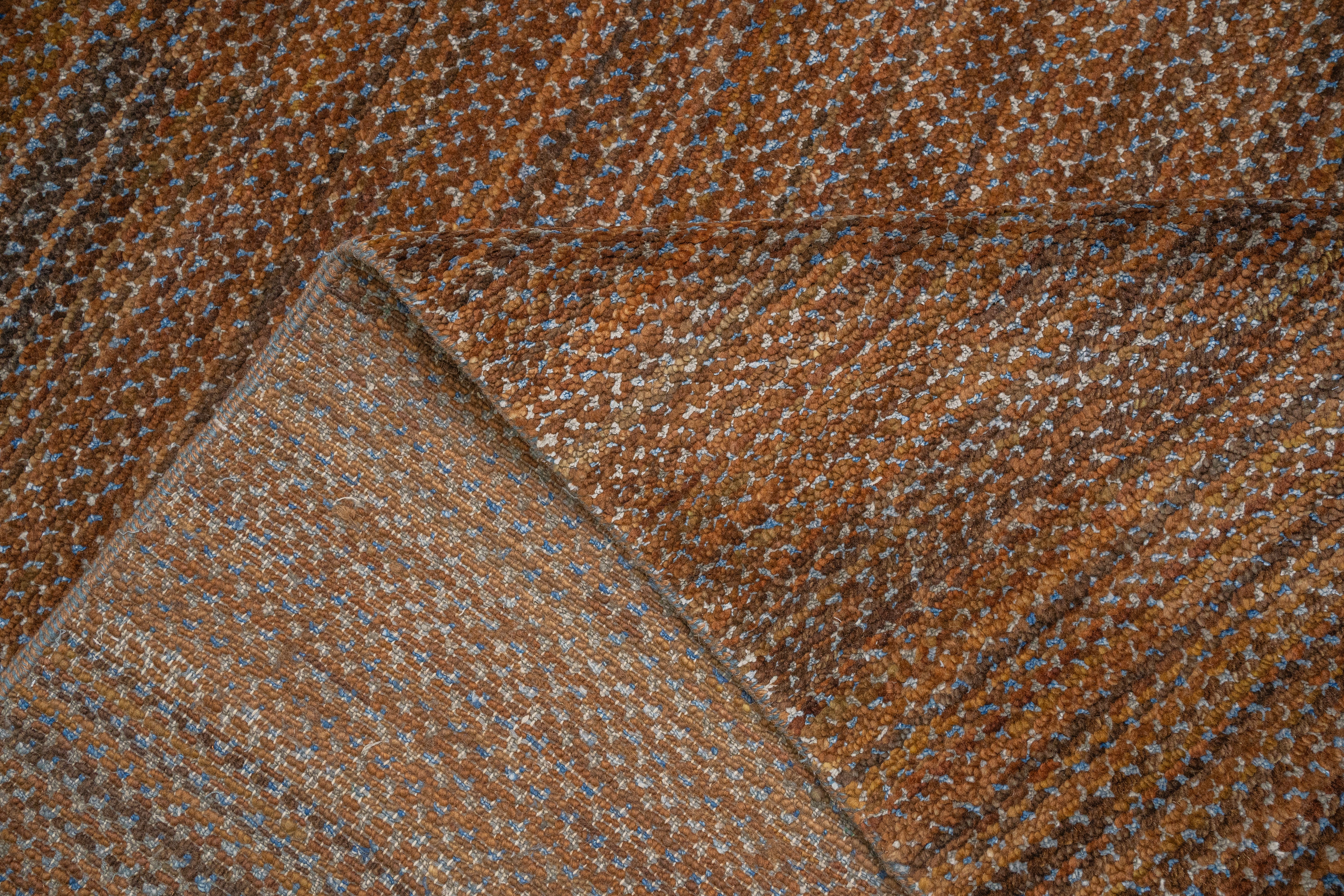 Handknotted Carpet, DIA- MOD- 007008, Brown & Multi