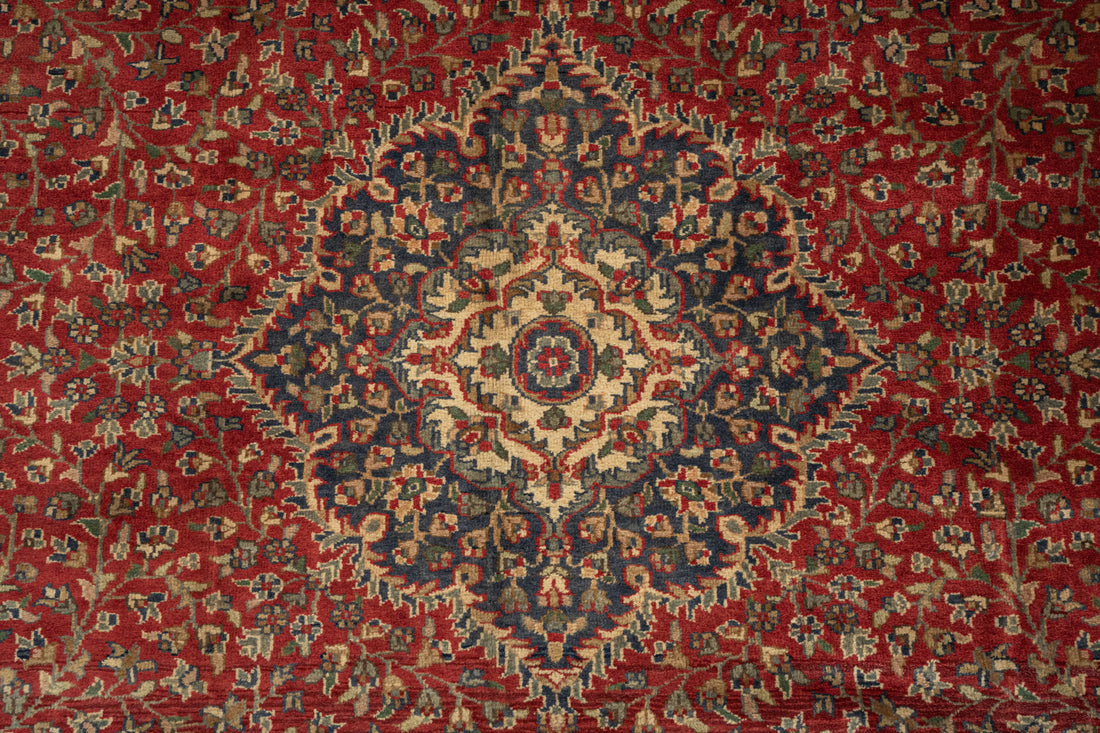 Handknotted Rug  DIA- 258 KESHAN SINGLE WEFT HANDKNOTTED CARPET Burnt Umber, Milk Chocolate & Raisin Black