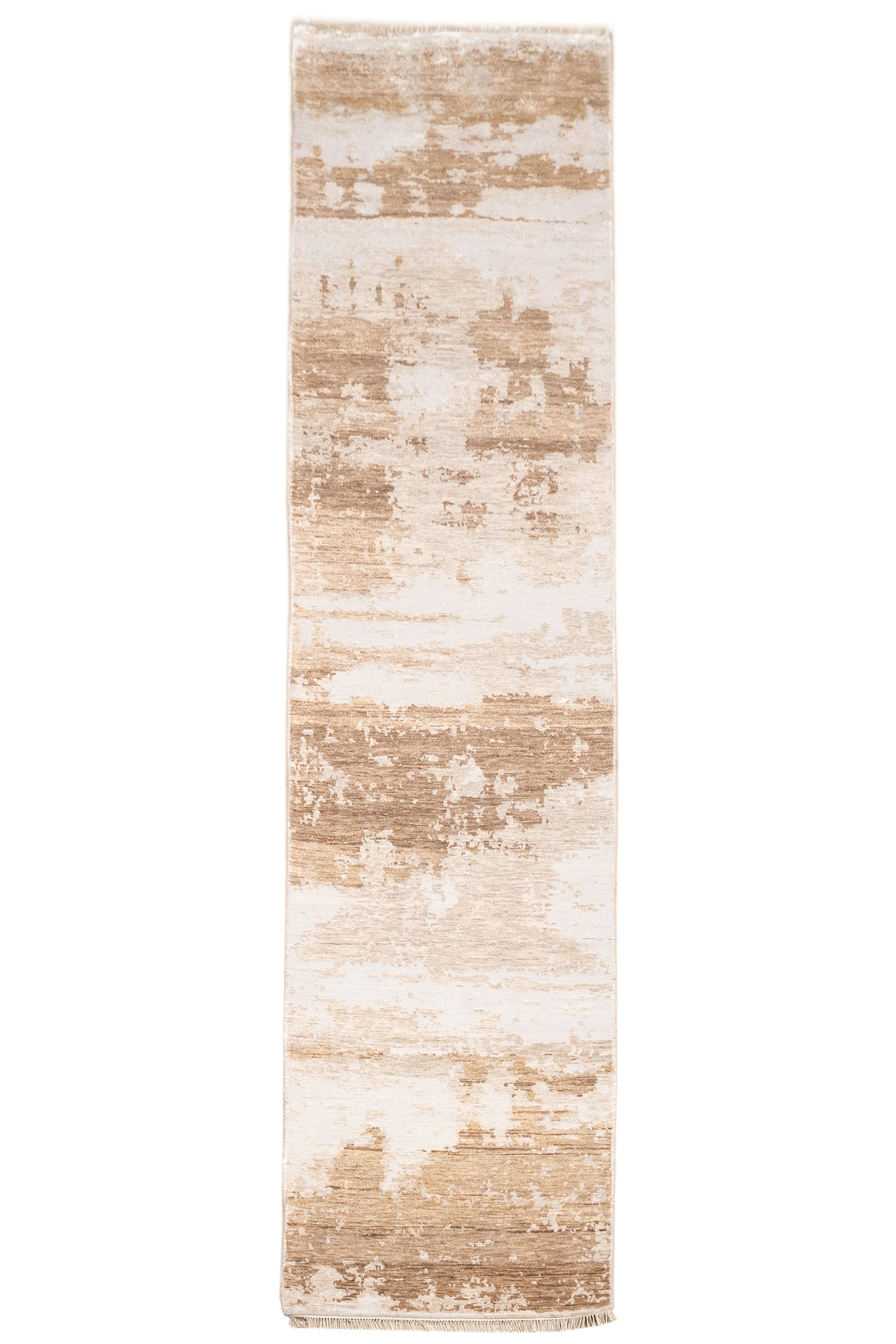 Abstract Design   Handknotted Runner Rug DIA- 267 GALAXY 23