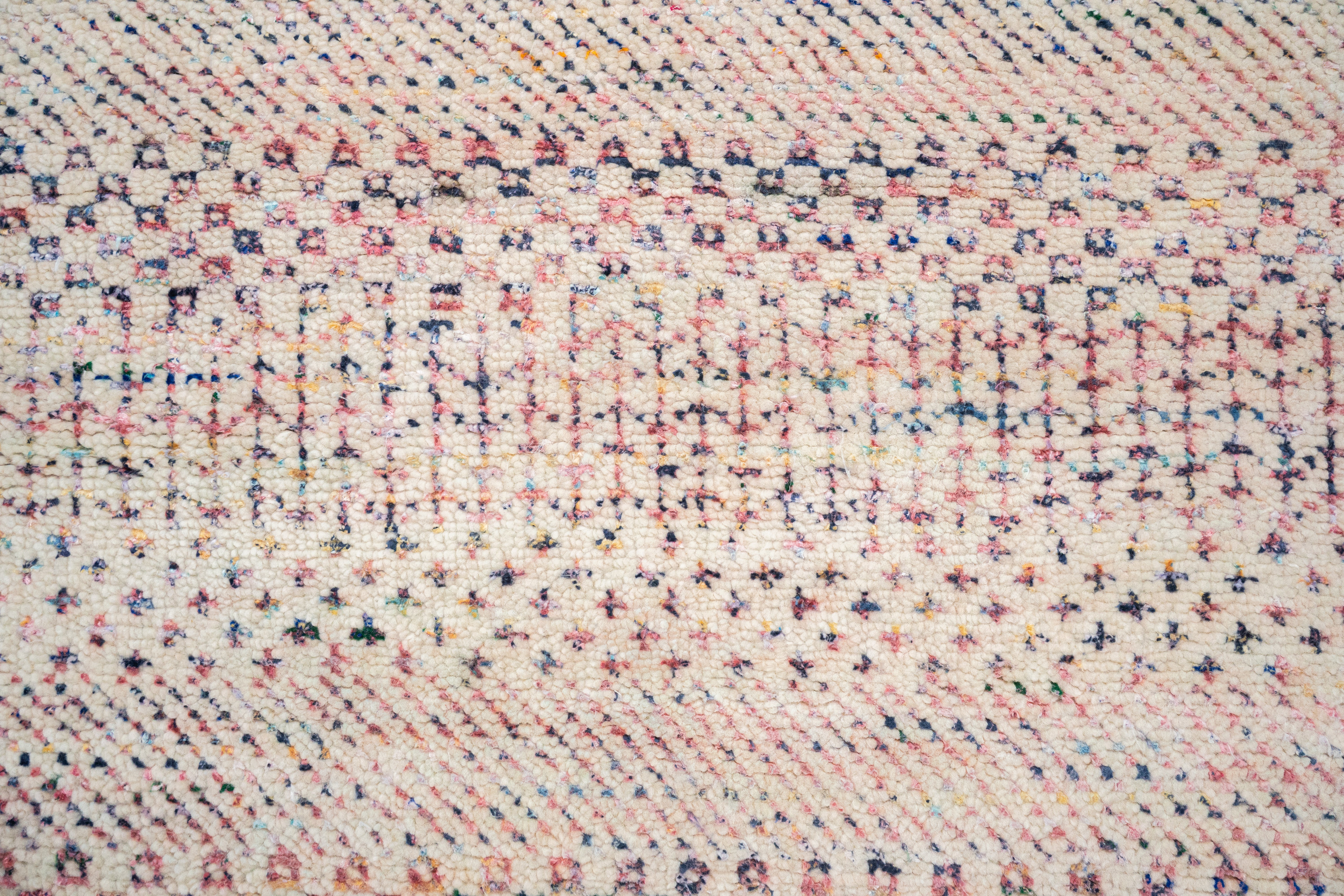 Handknotted Carpet, DIA: 2707 MCN, Silver & Mix