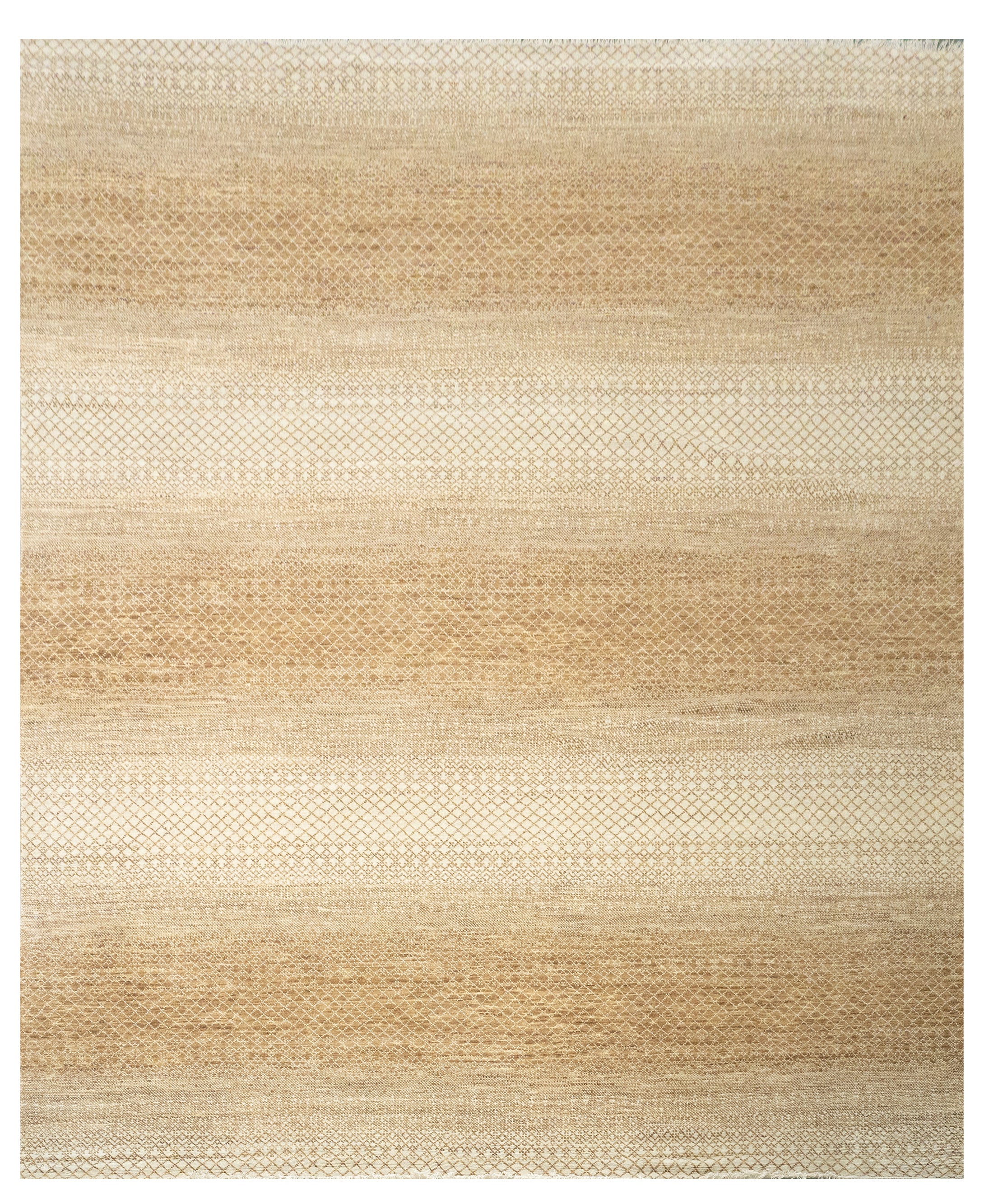 Handknotted Carpet, DIA- 276 DCM, Ivory & Brown