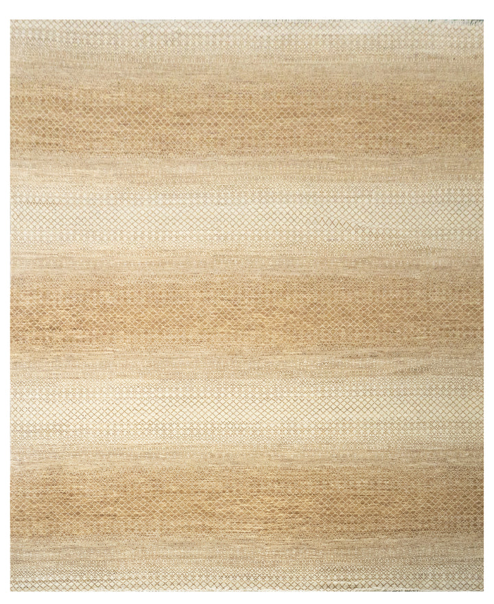 Handknotted Carpet, DIA- 276 DCM, Ivory & Brown