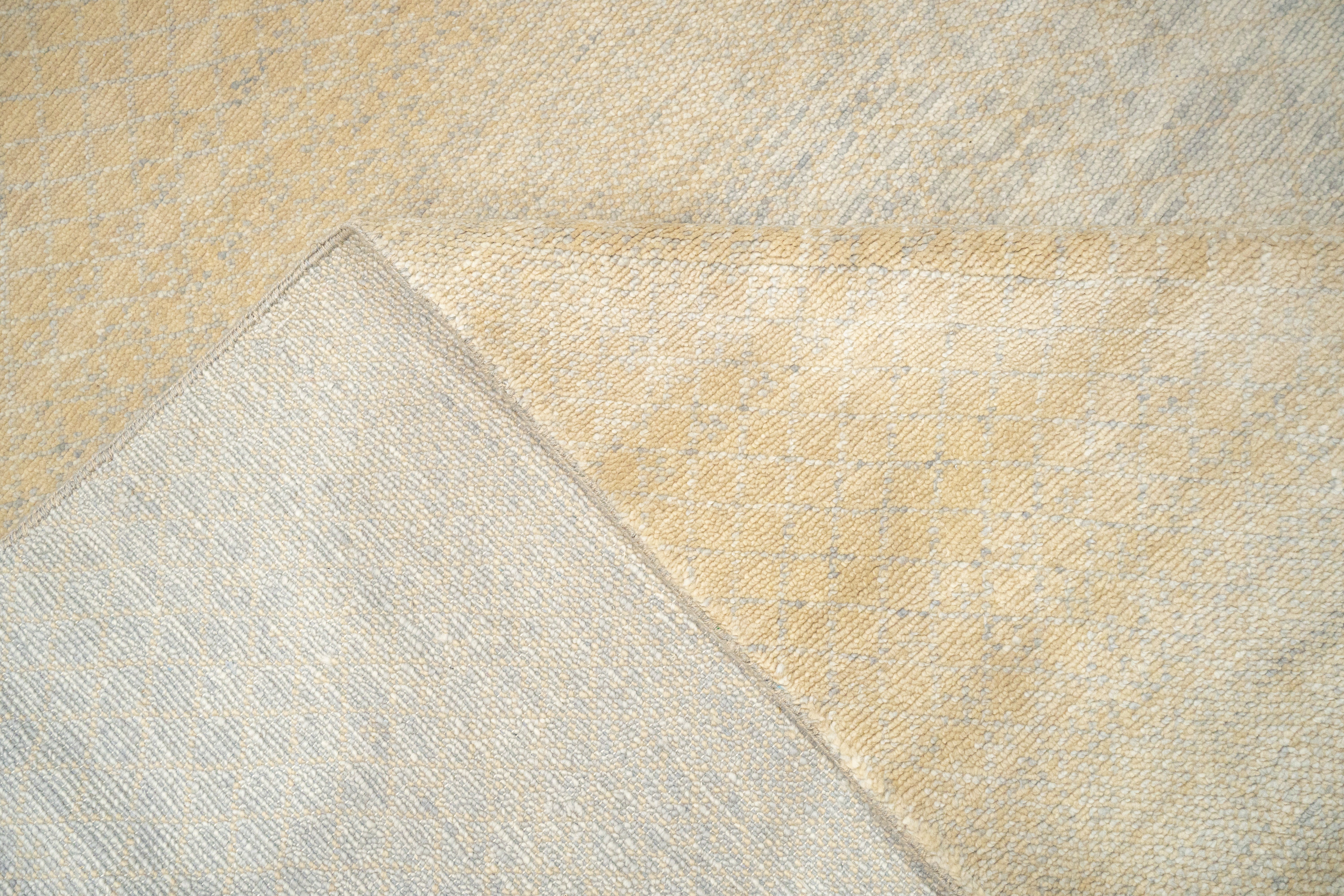 Handknotted Carpet, DIA- 277 DCM, Ivory & Wheat
