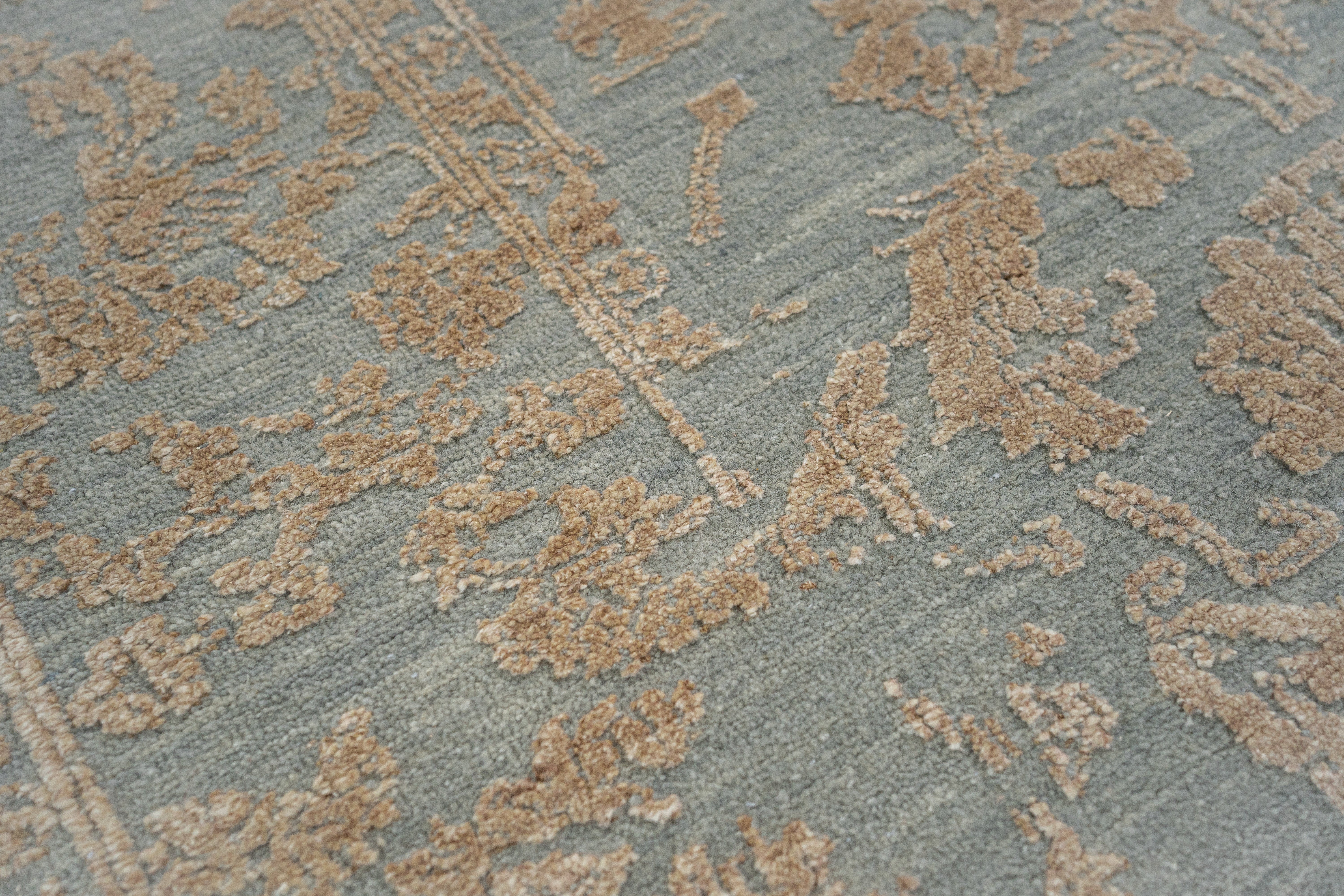 Handknotted Modern Carpet DIA- 278