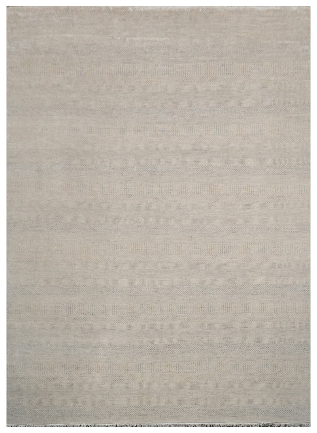 Handknotted Rug  DIA: 34 MCN Dark Vanilla & Philippine Gray