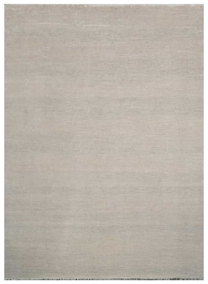 Handknotted Rug  DIA: 34 MCN Dark Vanilla & Philippine Gray