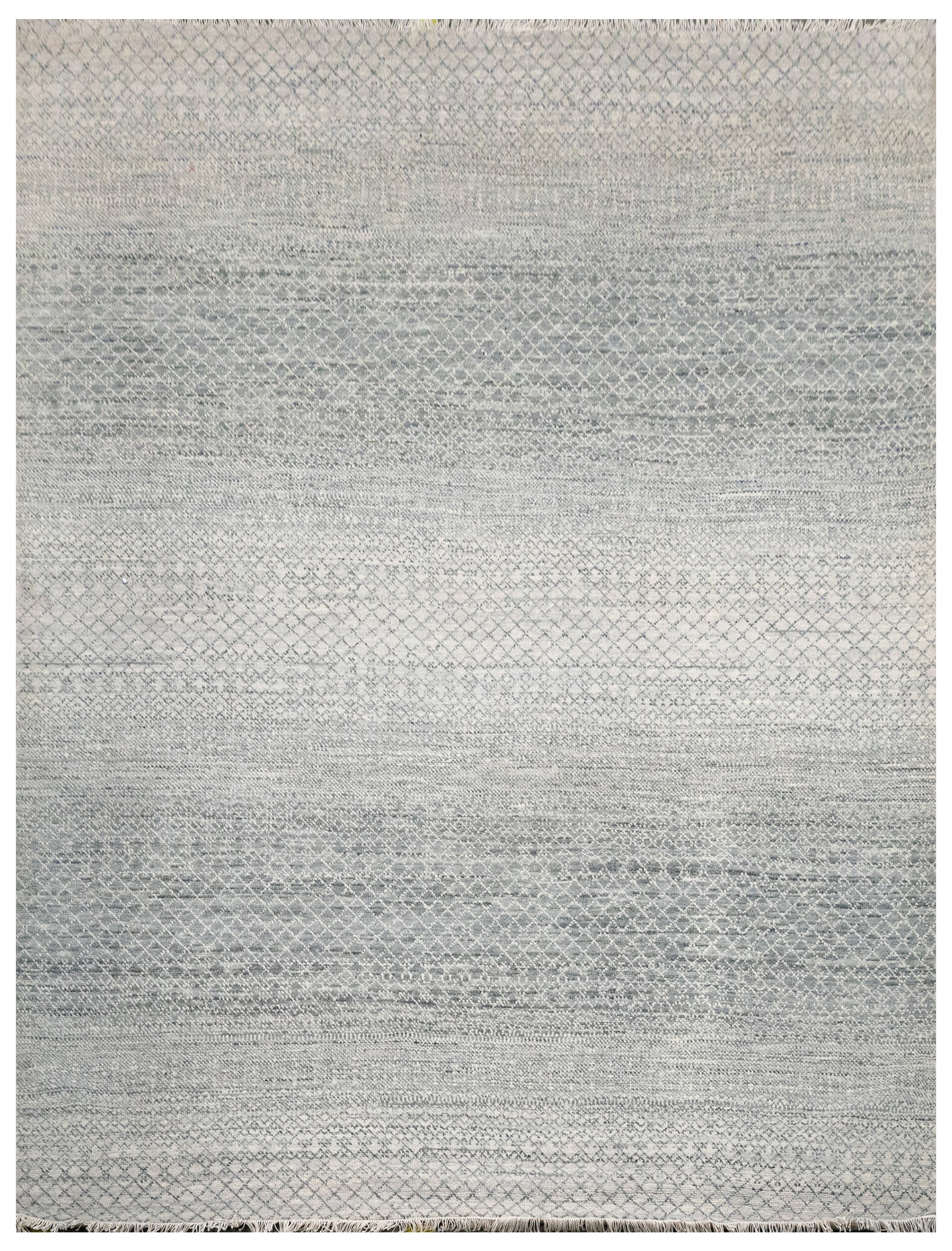Handknotted Carpet, DIA- 3497 DCM, Old Silver & Timberwolf