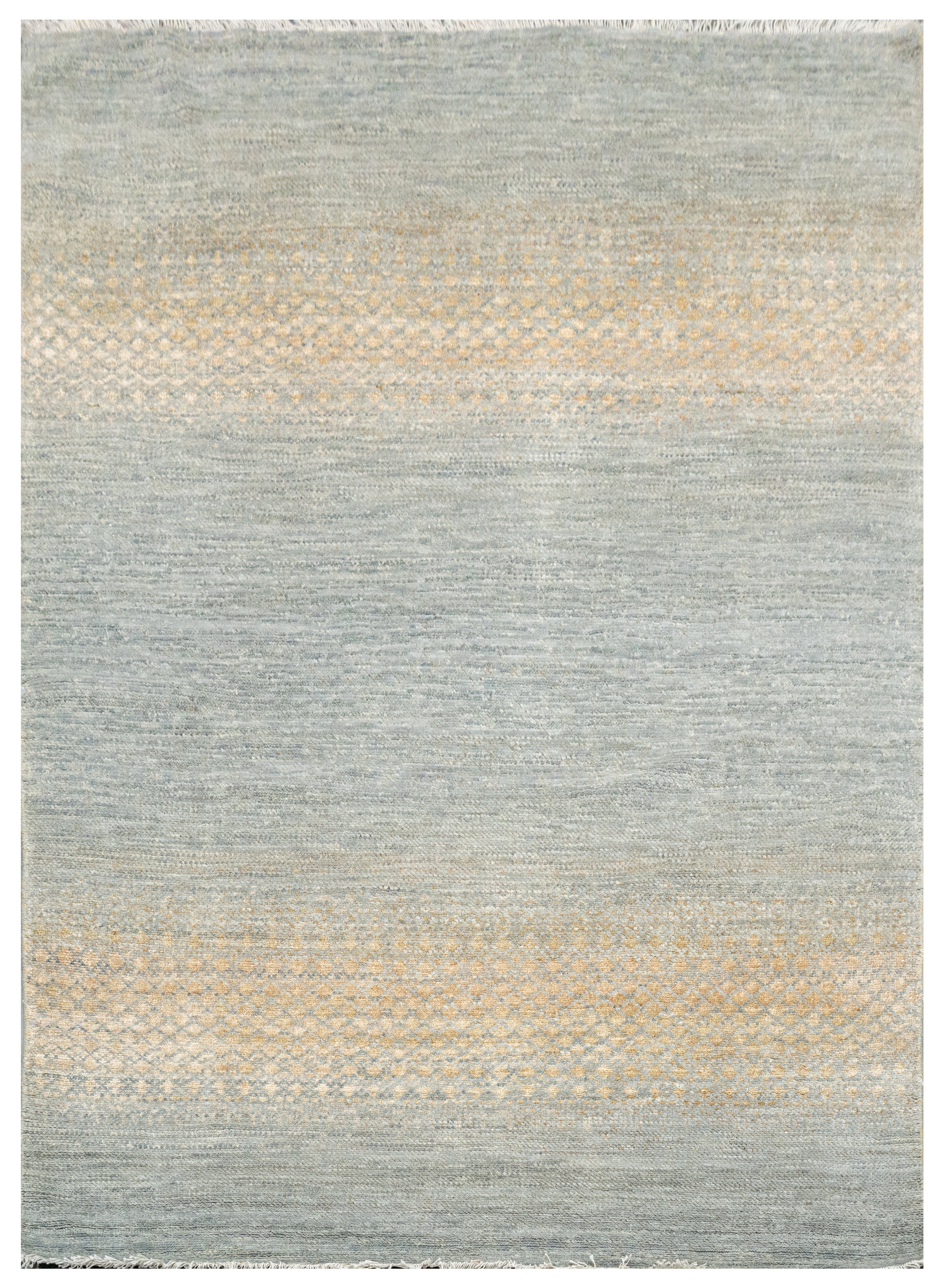 Handknotted Carpet, DIA- 3572 DCM, Grey & Gold