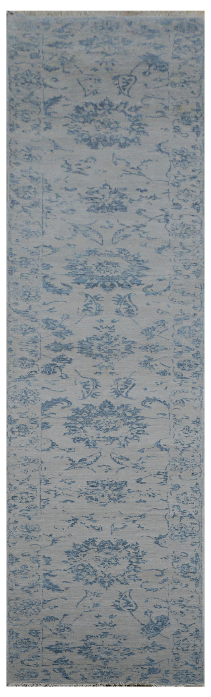 Handknotted Carpet DIA- 364 JK-A, Silver Aqua