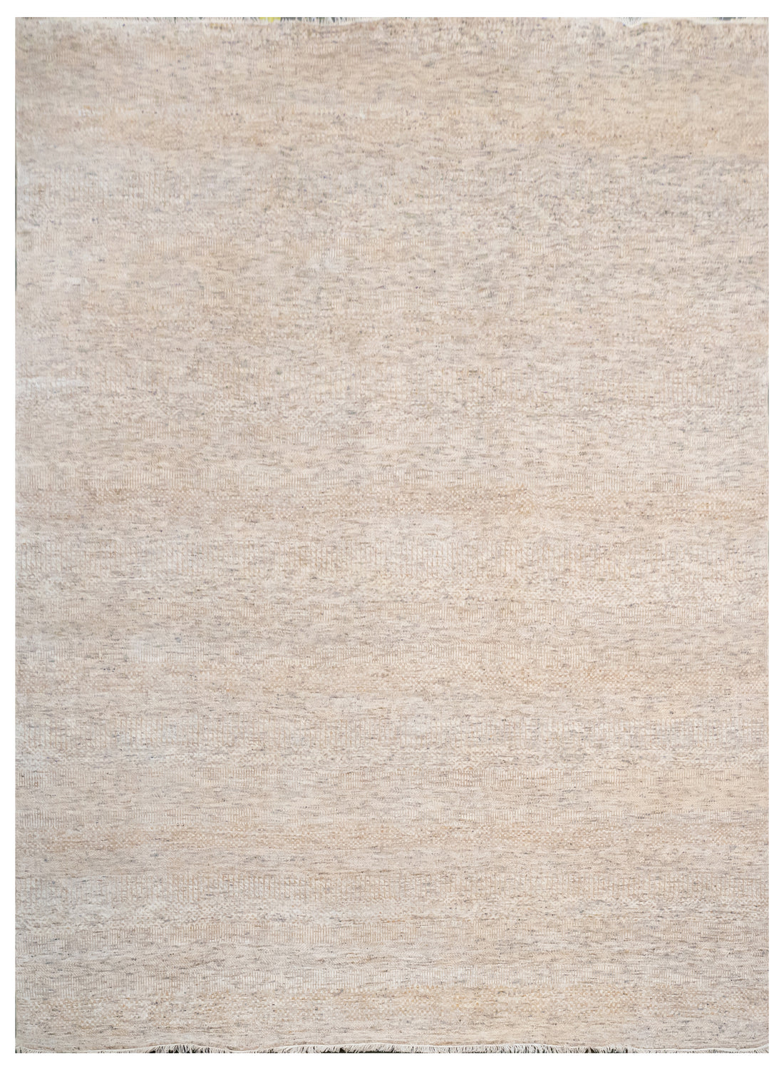 Handknotted Carpet DIA- 43 MCN,  Dark Vanilla & Platinum