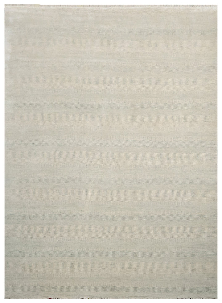Handknotted Rug  DIA- 44 MCN Khaki & Nickel