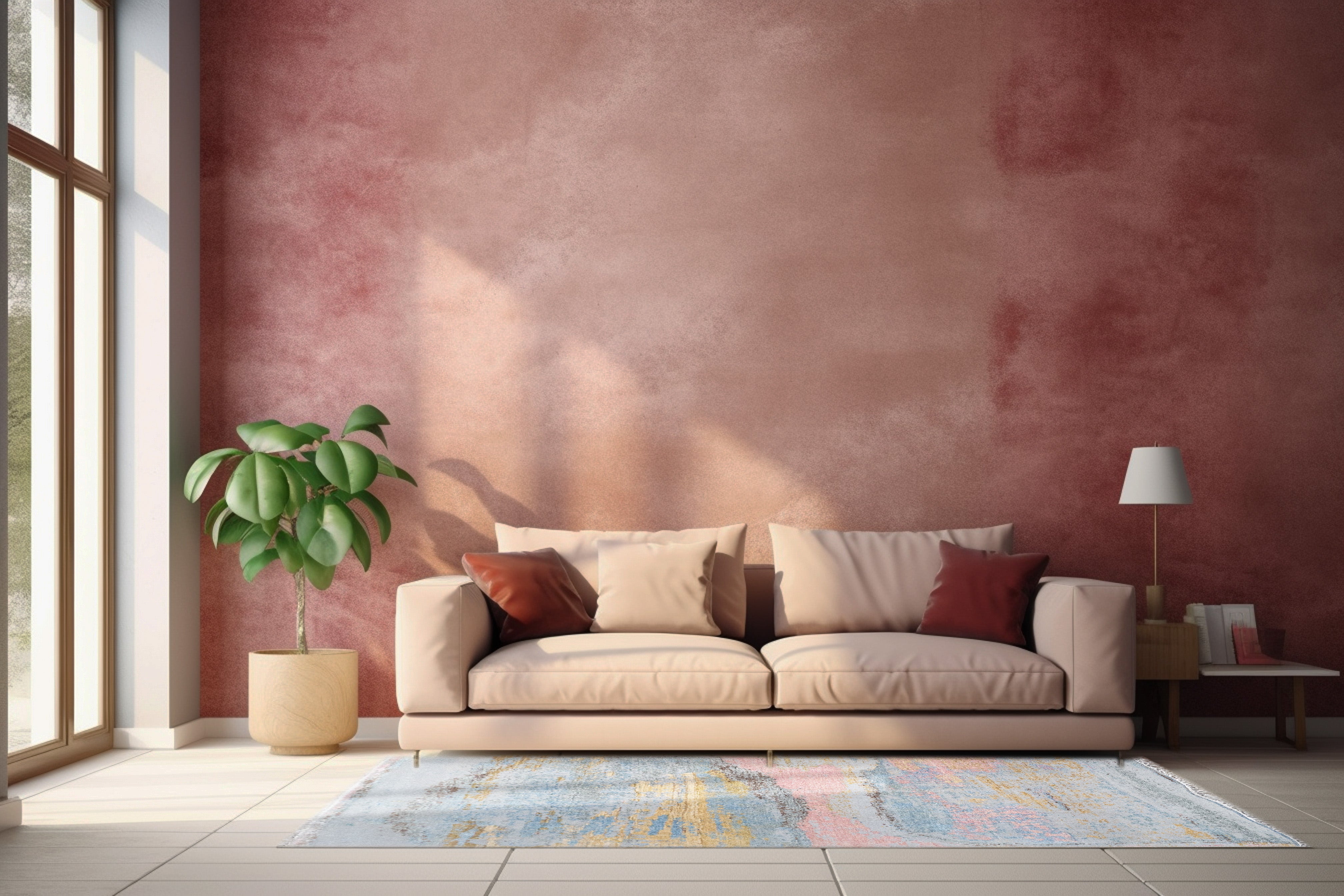 Abstract Handknotted Carpet DIA- 498 GALAXY FLOOR