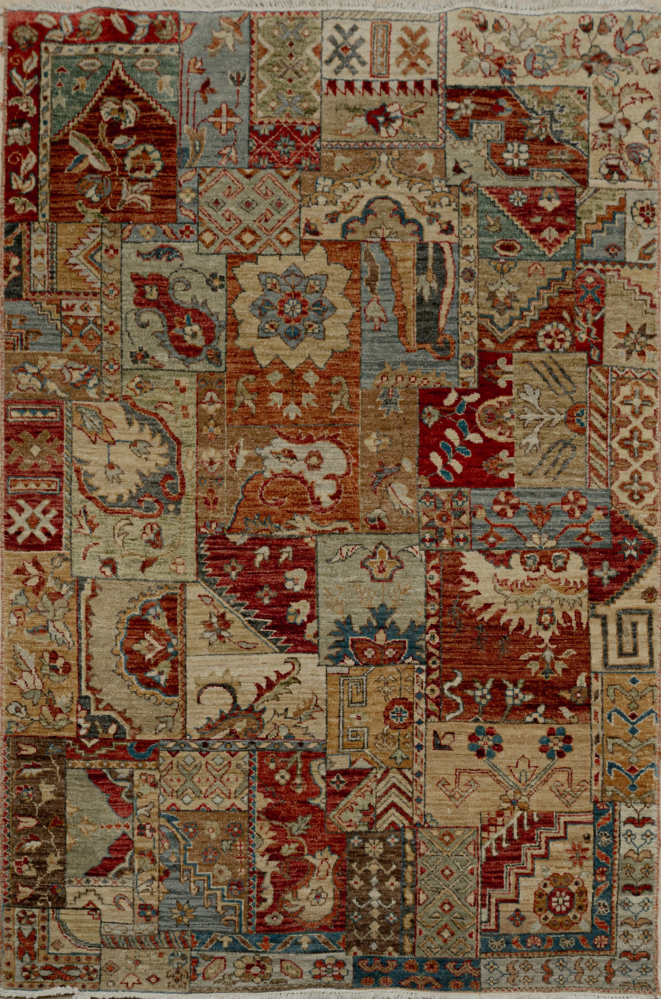 Handknotted PATCH Carpet DIA- 0S089