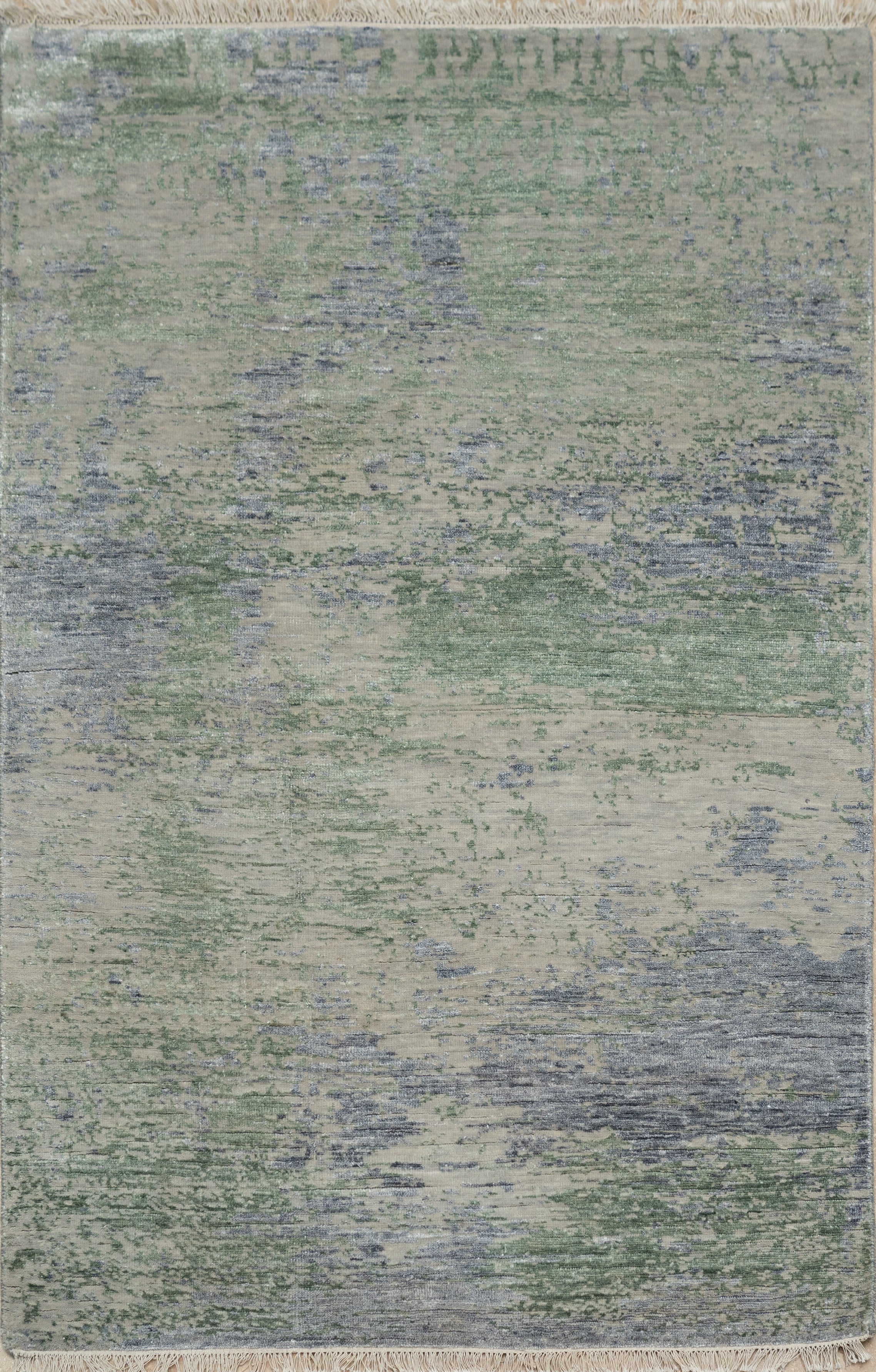 Abstract Design Handknotted Carpet DIA- 1333