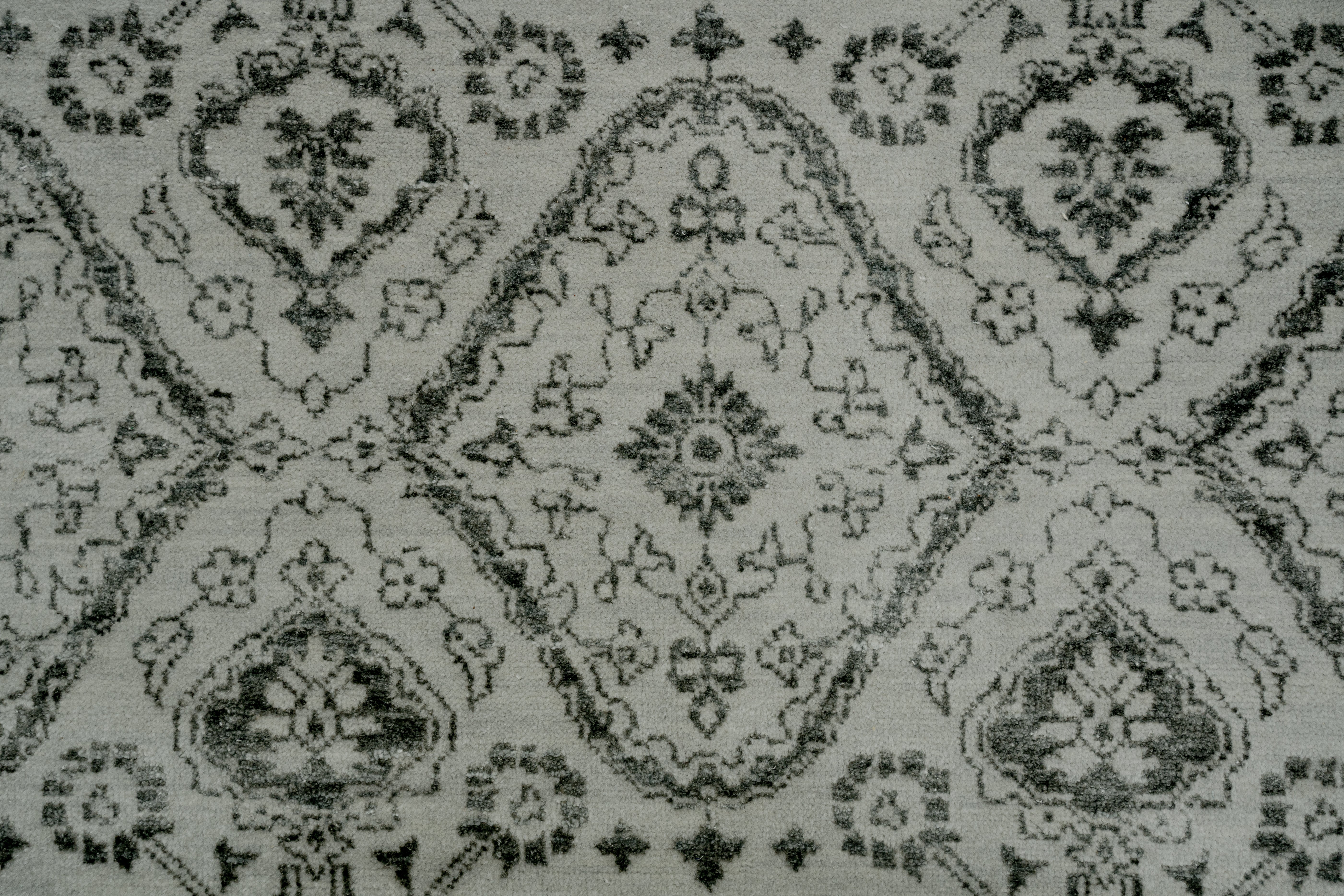 Handknotted Carpet DIA: 184 HALI,  Spanish Gray & Pine Tree