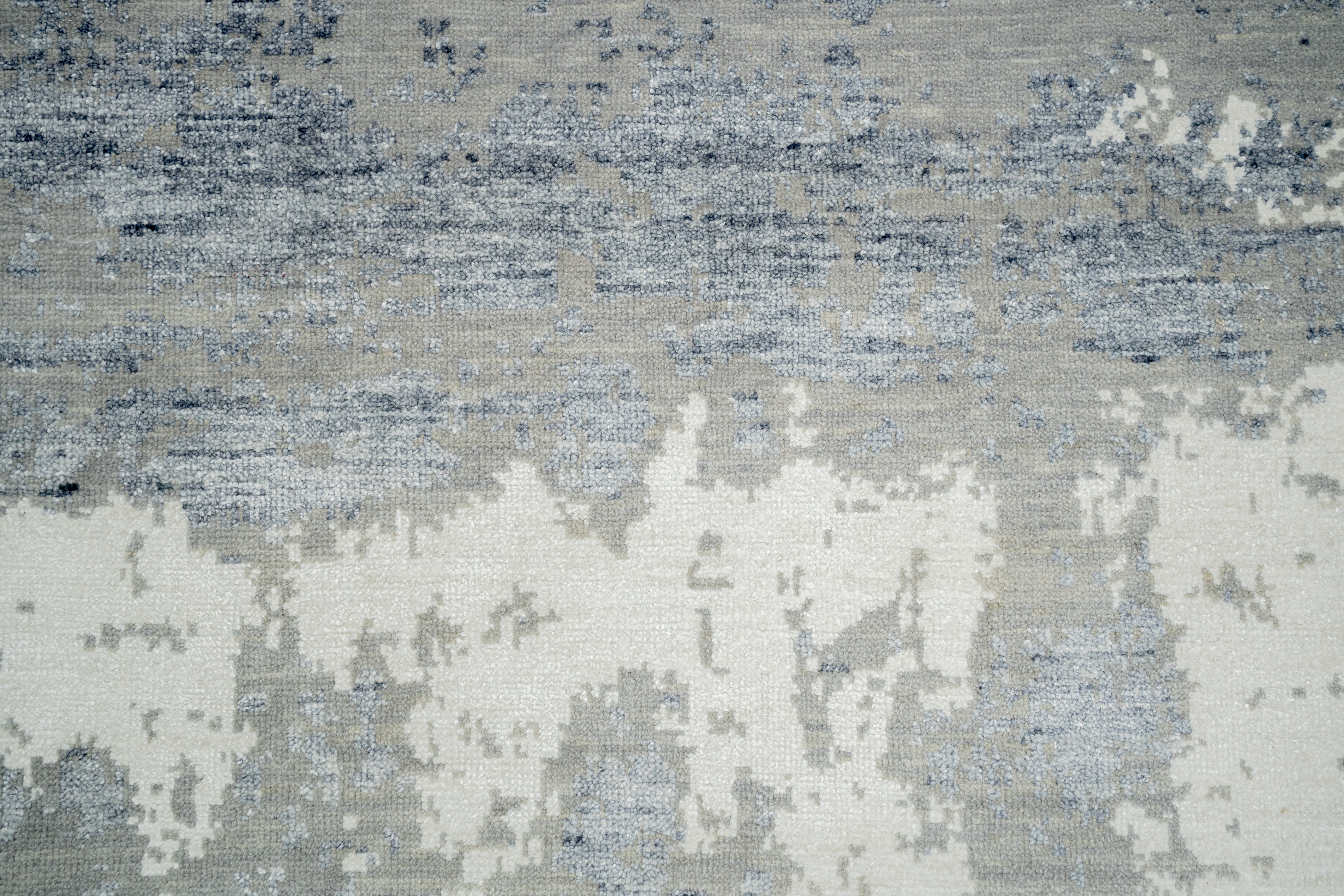 Abstract Design Handknotted Carpet DIA- 1345