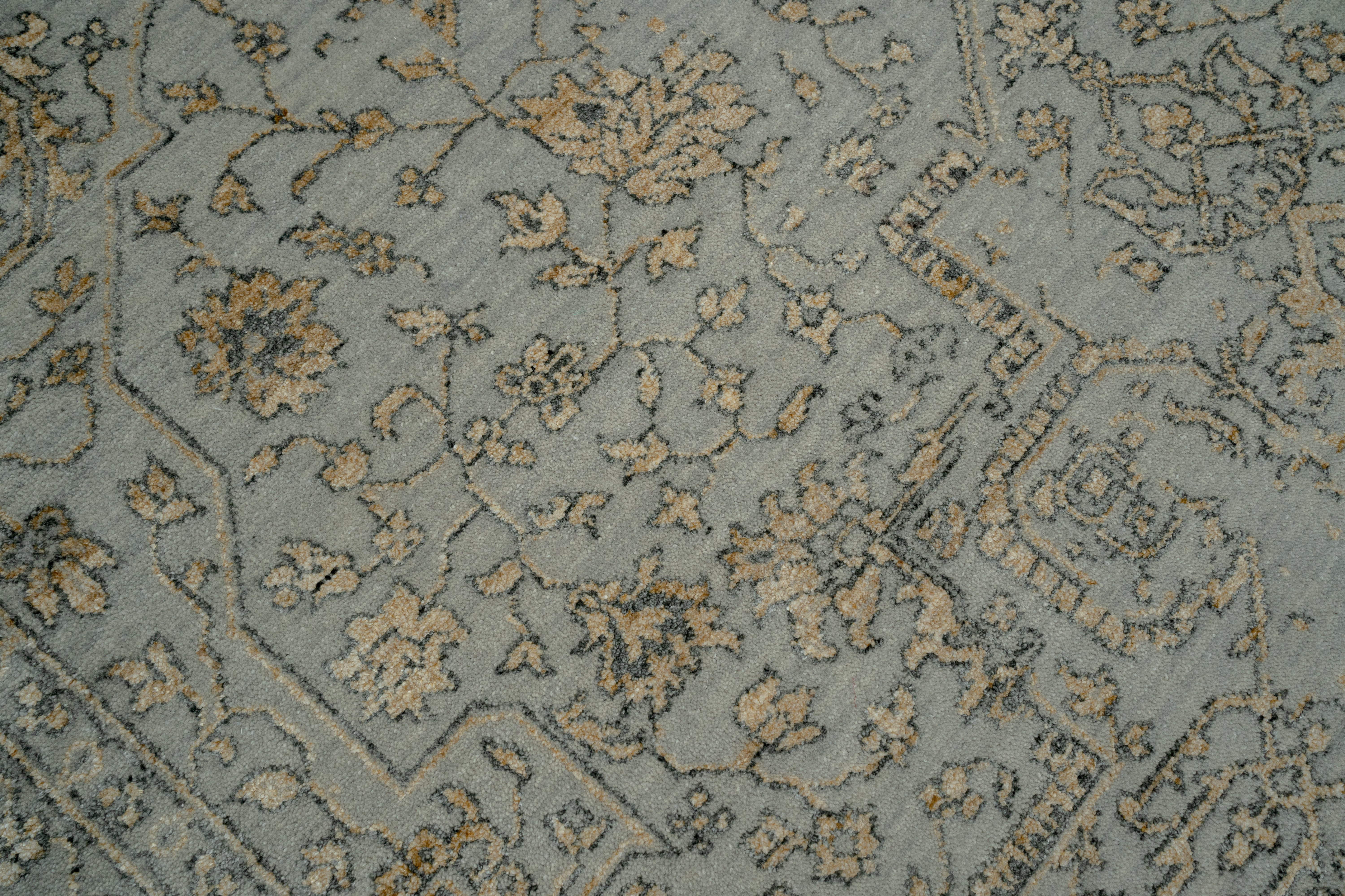 Handknotted Modern Carpet DIA- P0001 SERAPI