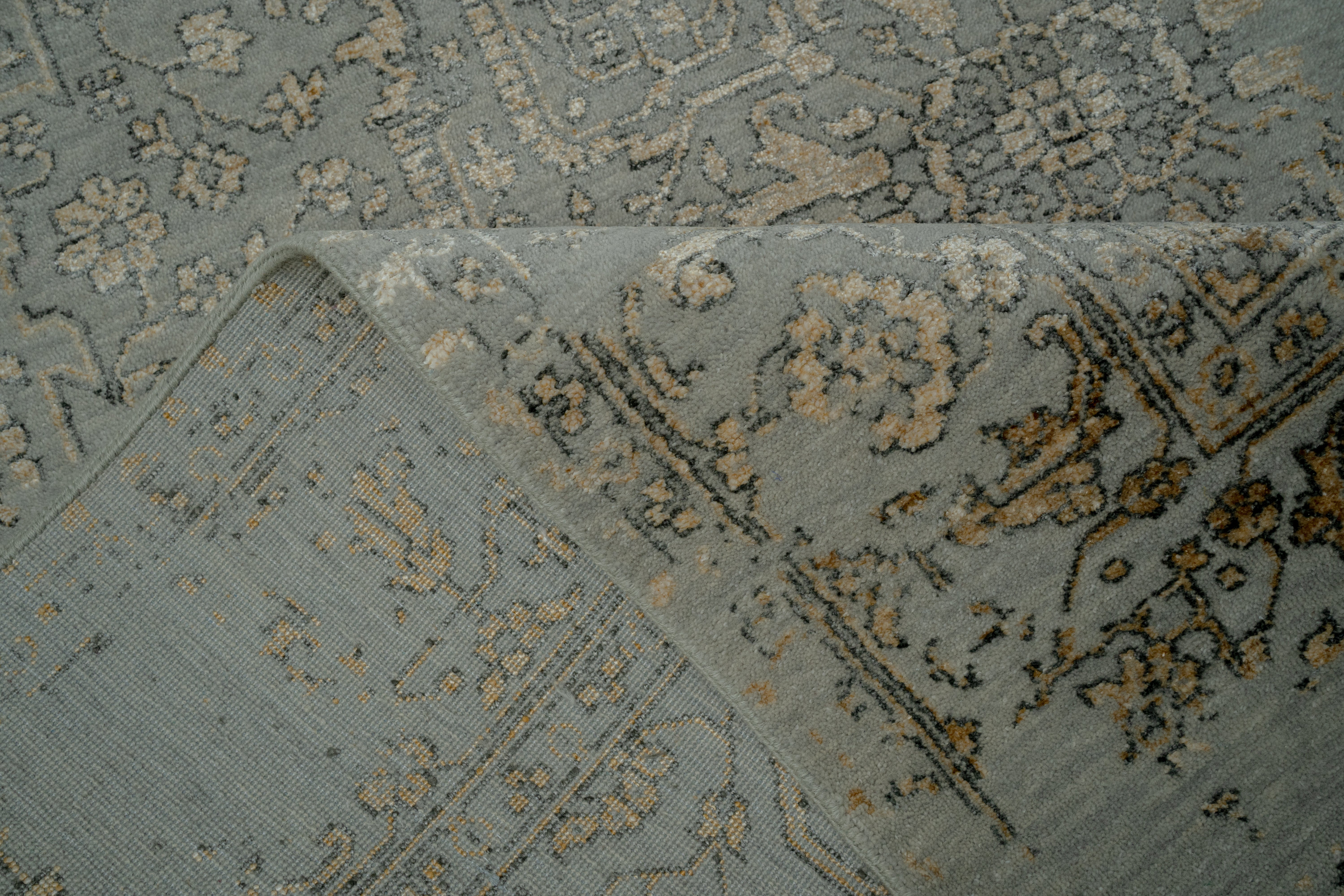 Handknotted Modern Carpet DIA- P0001 SERAPI