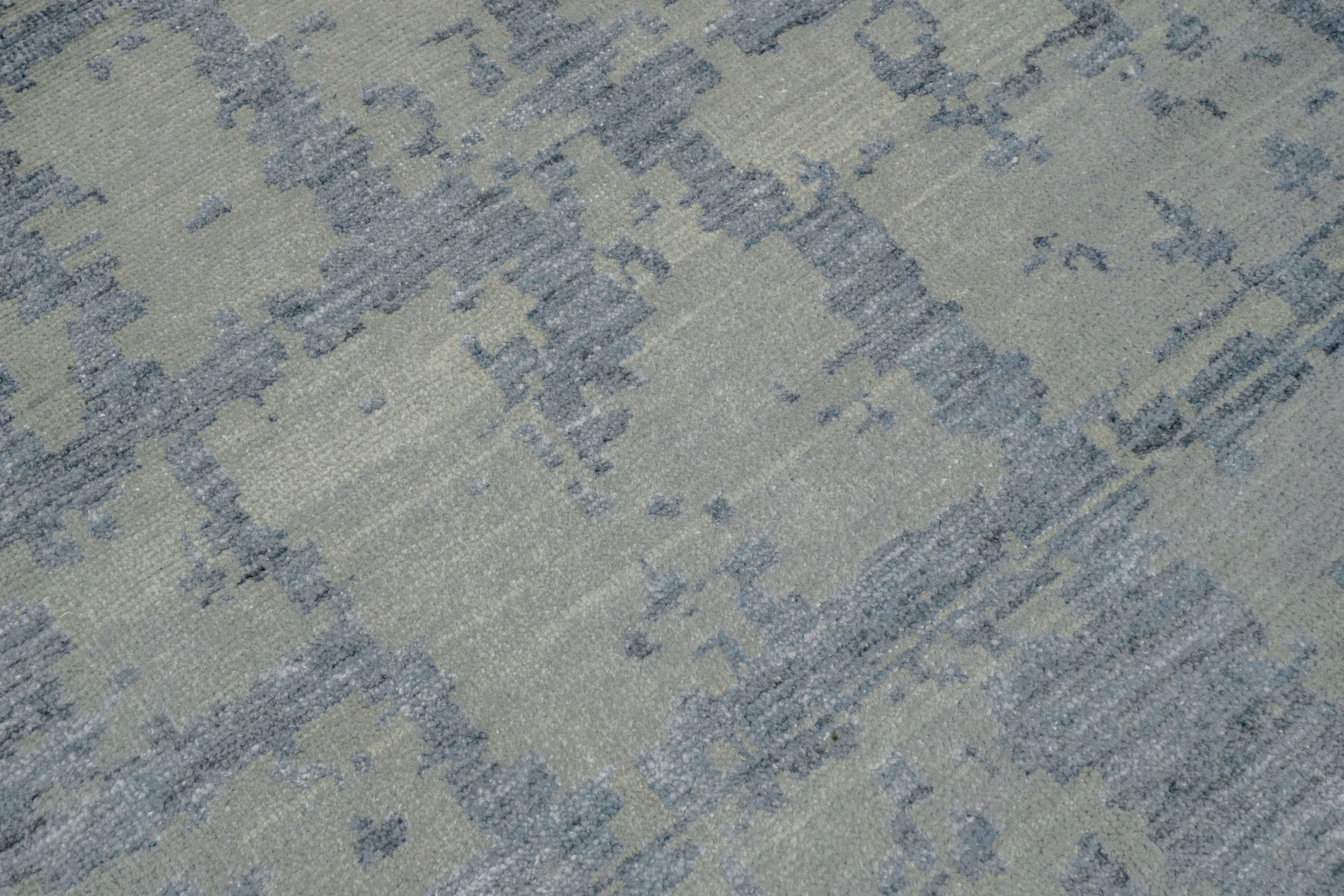 Abstract Design Handknotted Carpet DIA- 740 DC- CHECK