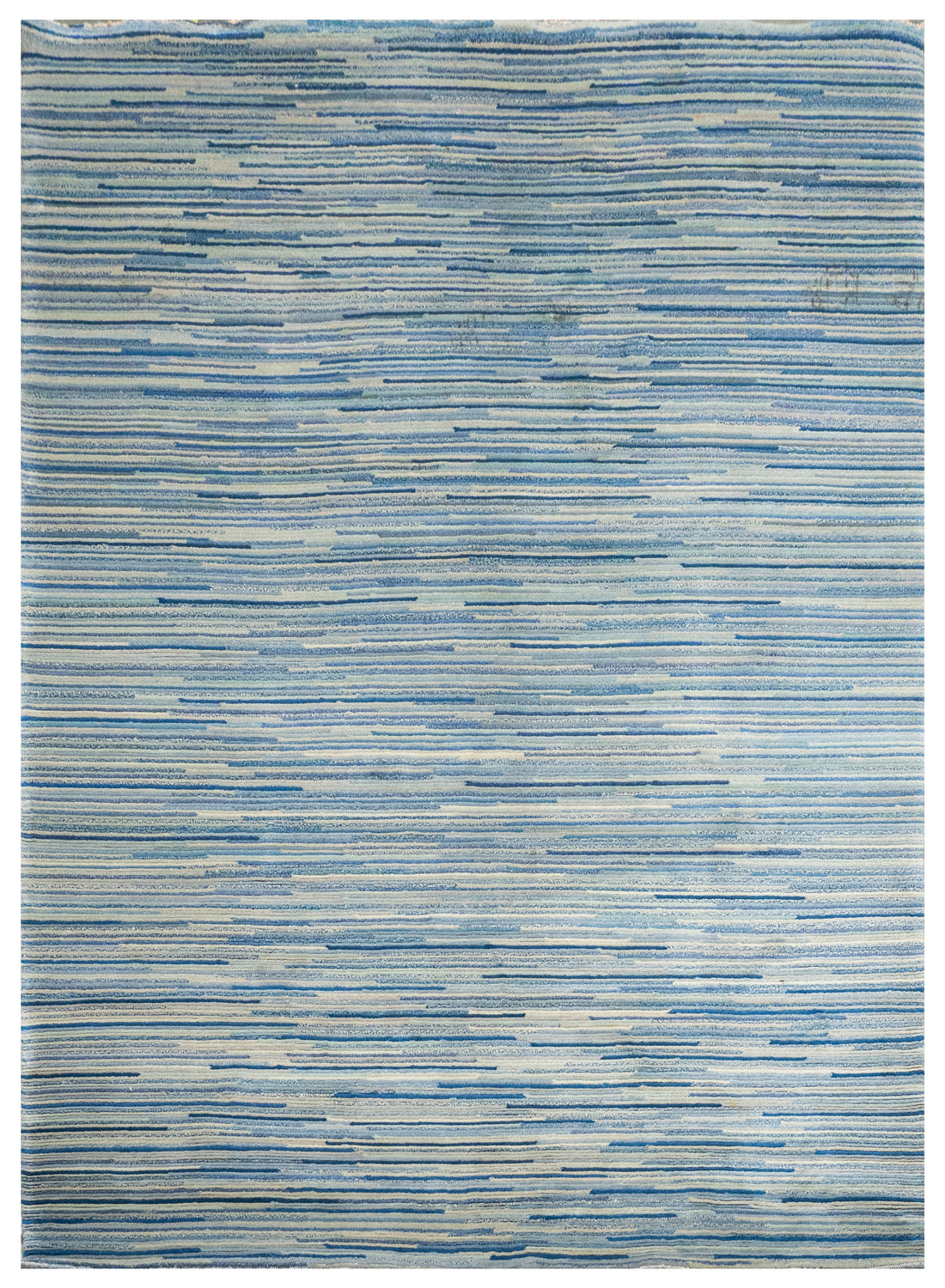 Handknotted Carpet DIA- 7046 MODERN LINEAR PATTERN