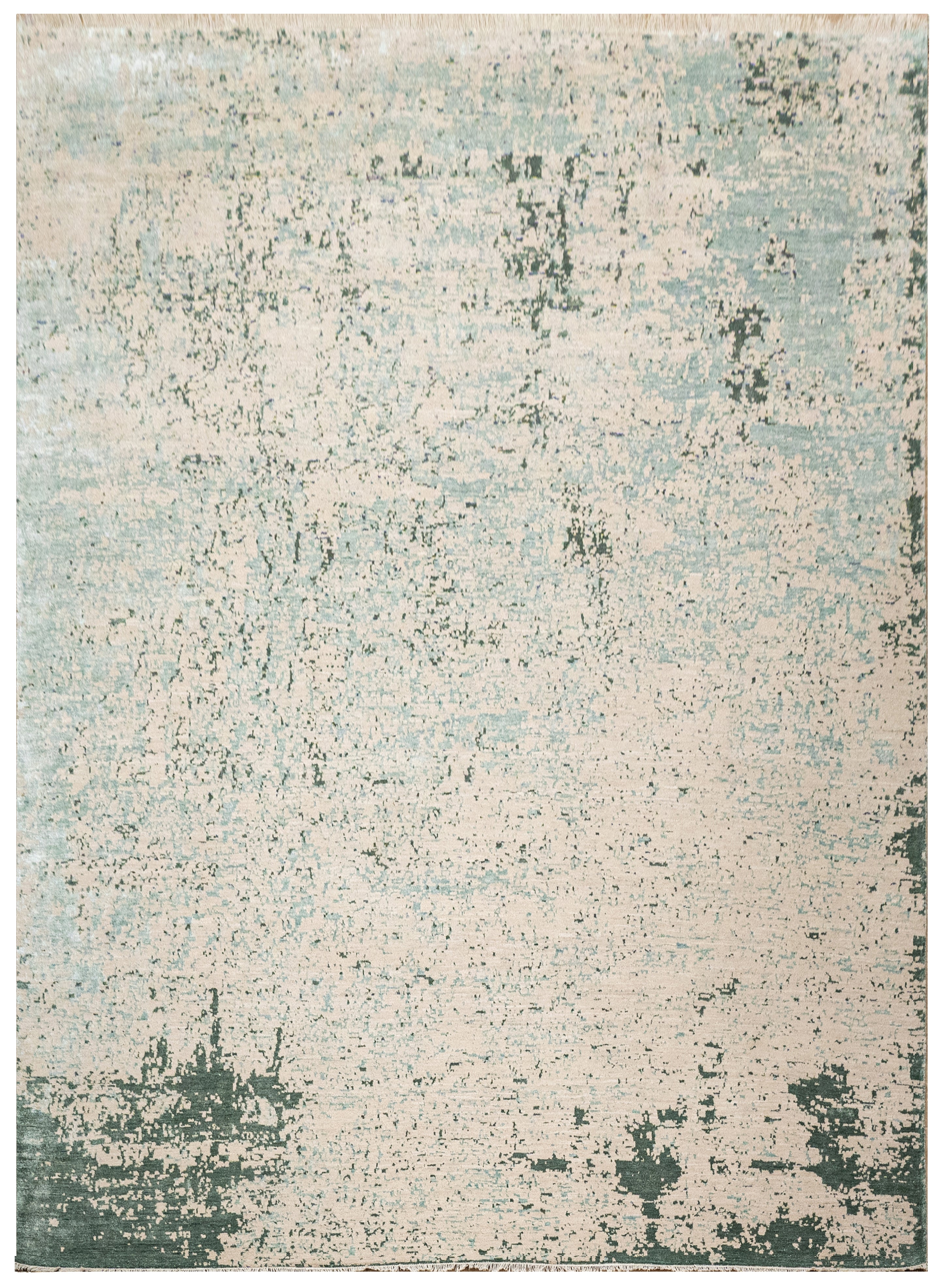 Abstract Design  Handknotted Carpet DIA - 782 GALAXY AJ, Dust Storm & Morning Blue