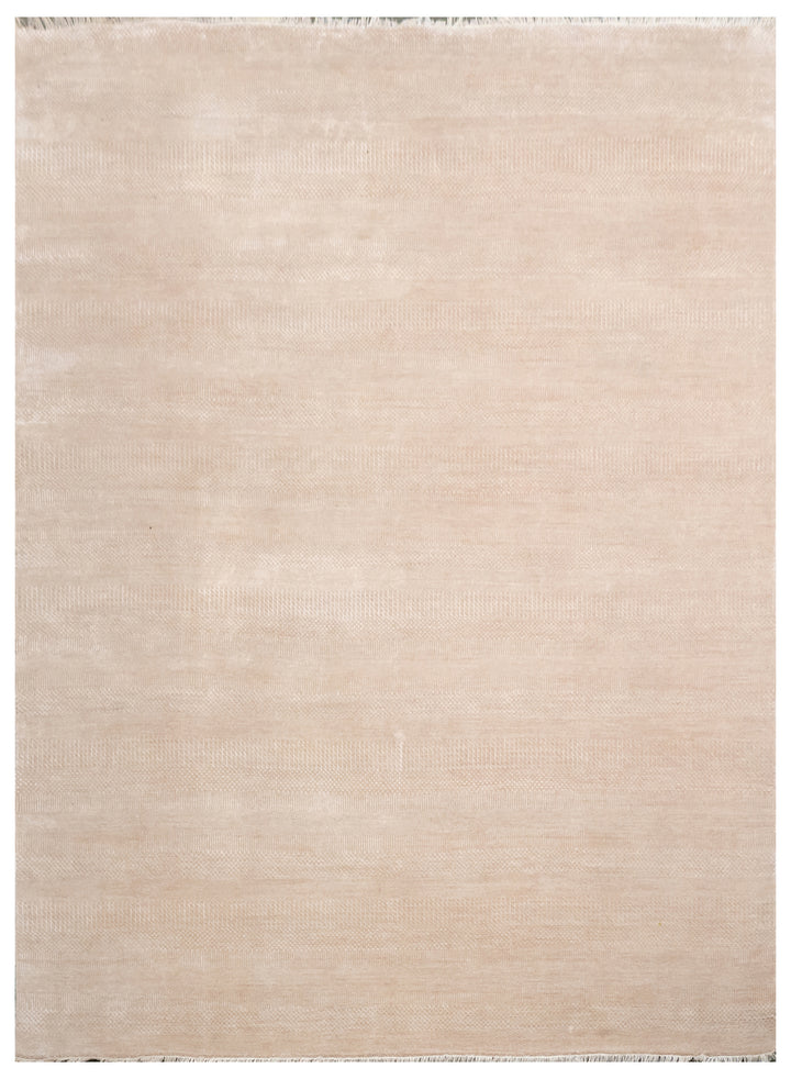Handknotted Carpet DIA- 79 MCN, Dust Storm & Almond