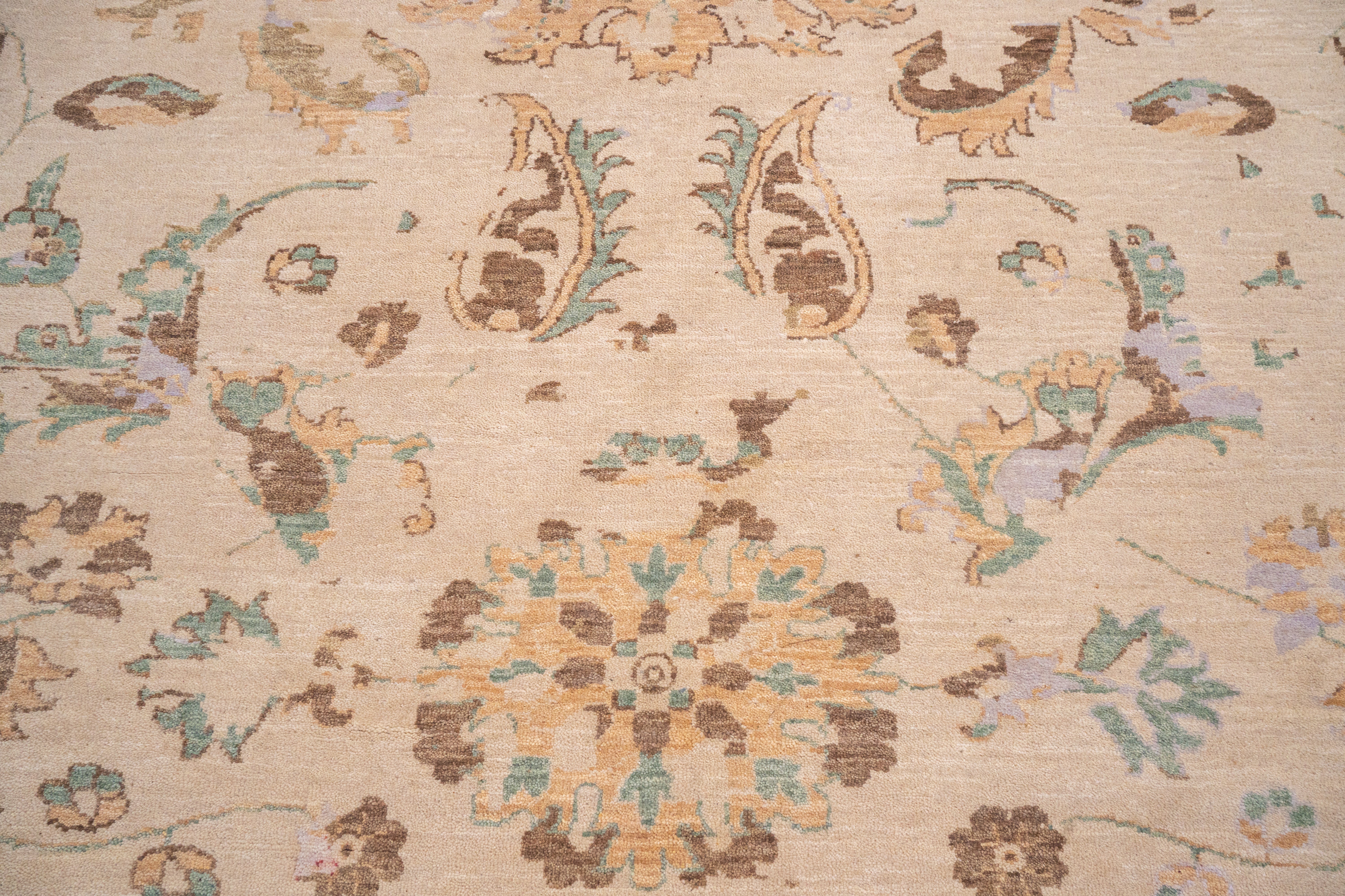 Handknotted Carpet, DIA- 806 JK-A, BROWN & MULTI