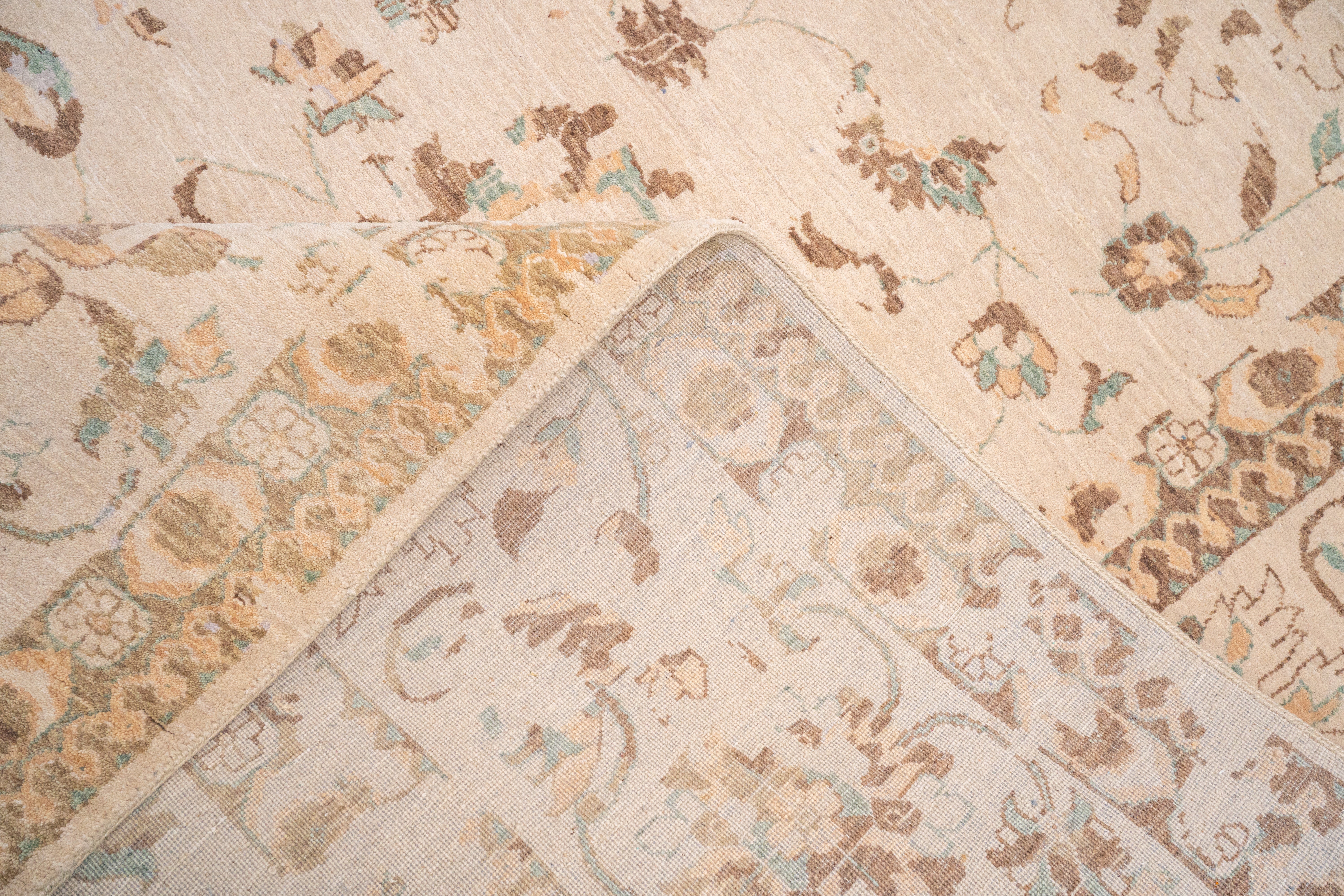 Handknotted Carpet, DIA- 806 JK-A, BROWN & MULTI