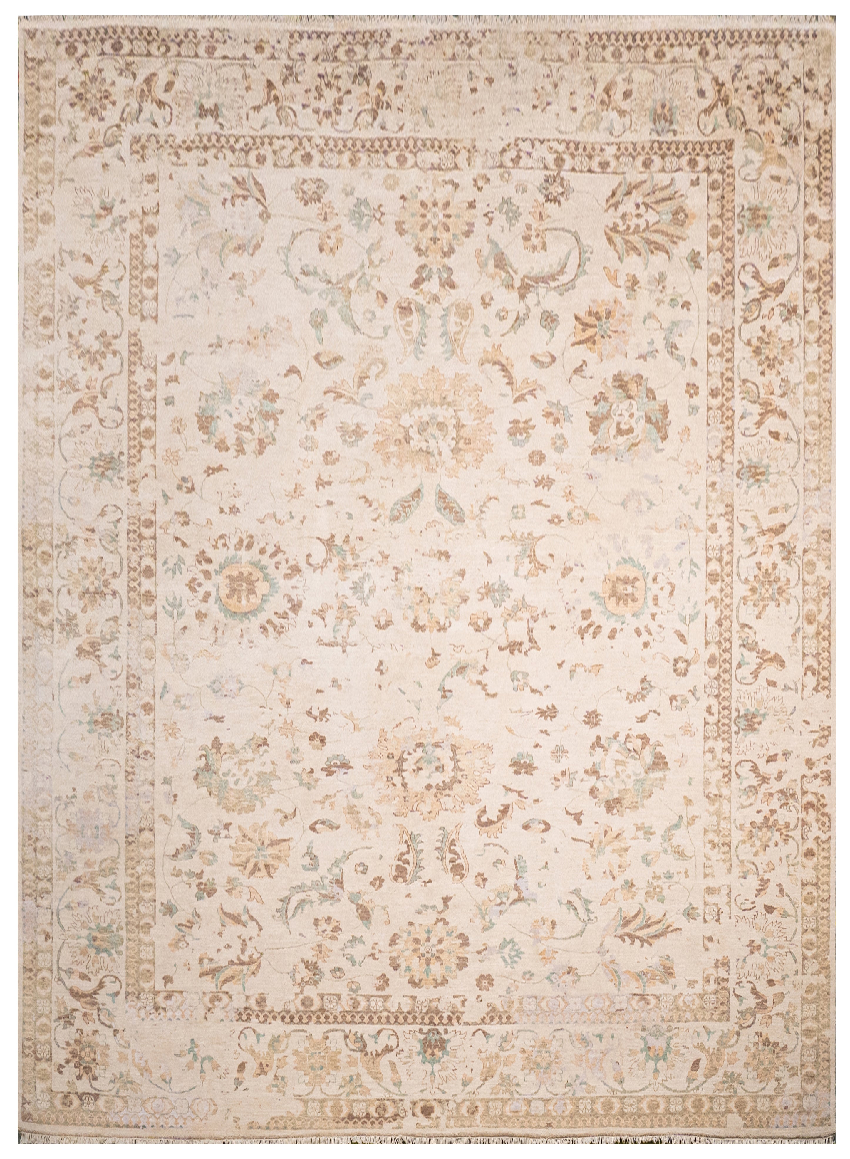 Handknotted Carpet, DIA- 806 JK-A, BROWN & MULTI