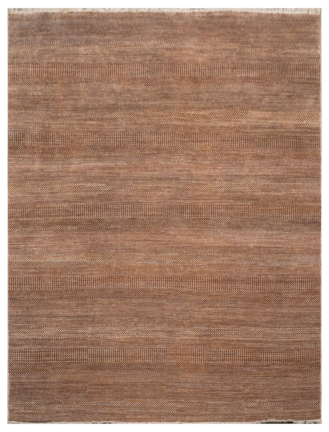 Handknotted Carpet, DIA: 842 MCN, Brown-Nose & French Beige