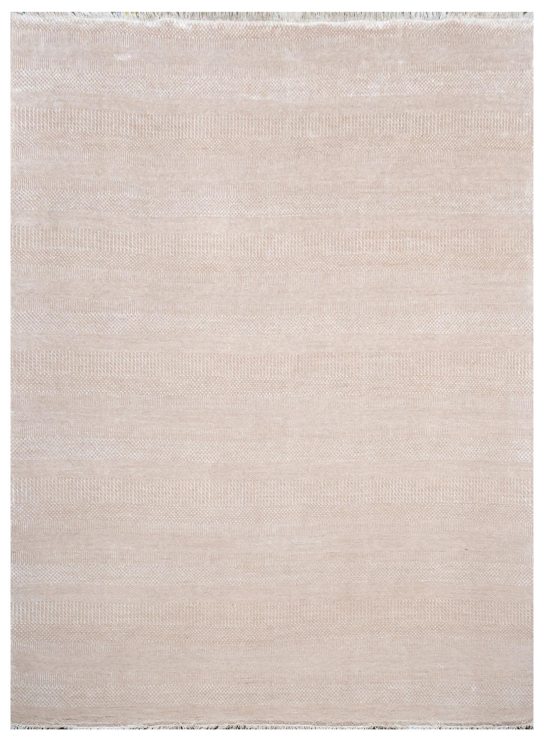 Handknotted Carpet DIA- 87 MCN,  Dark Vanilla & Platinum