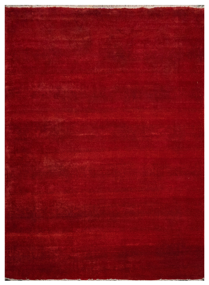 Handknotted  Rug DIA- 878 MCN, Red & Rust