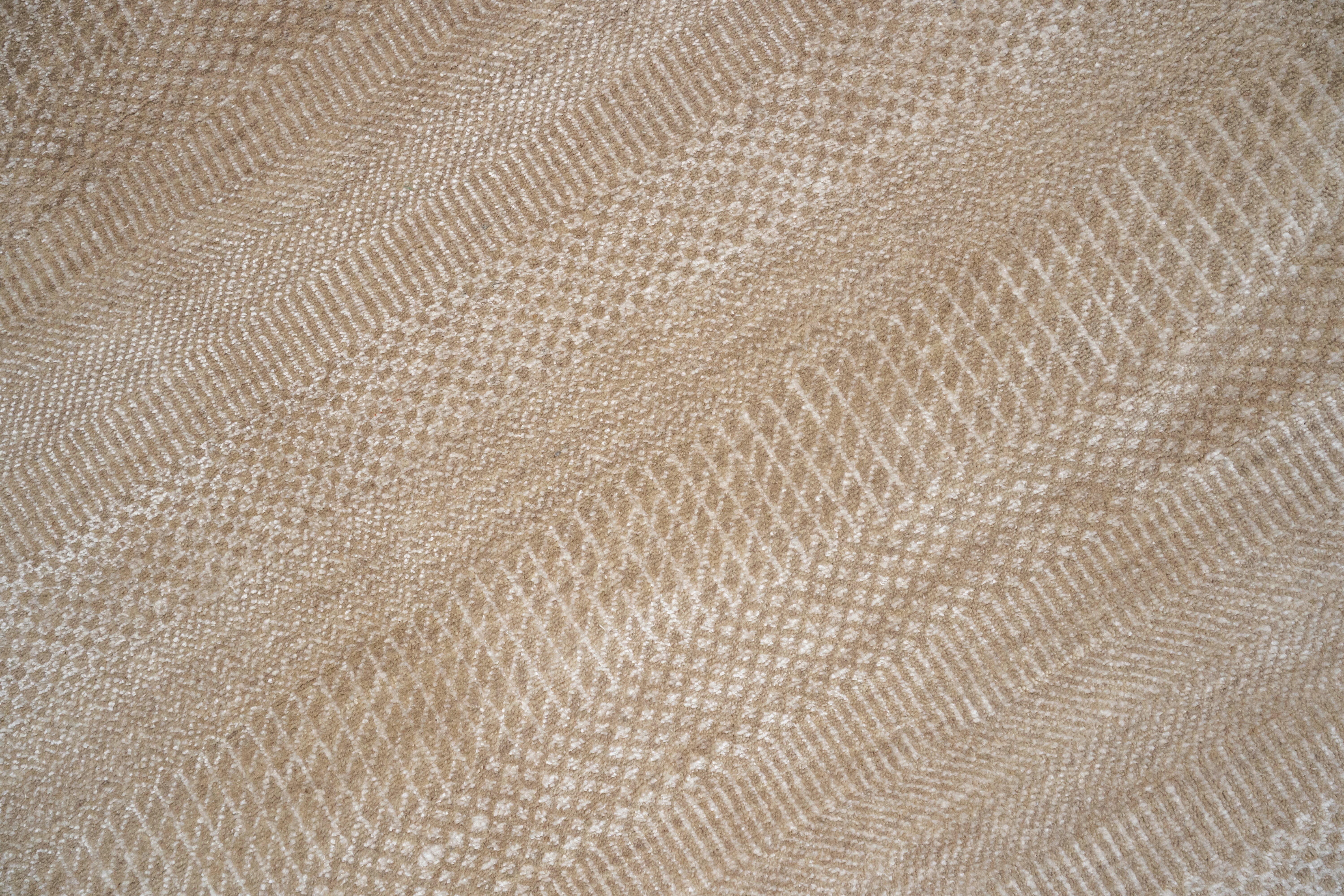 Handknotted Rug  DIA- 88 MCN Grullo & Pastel Gray