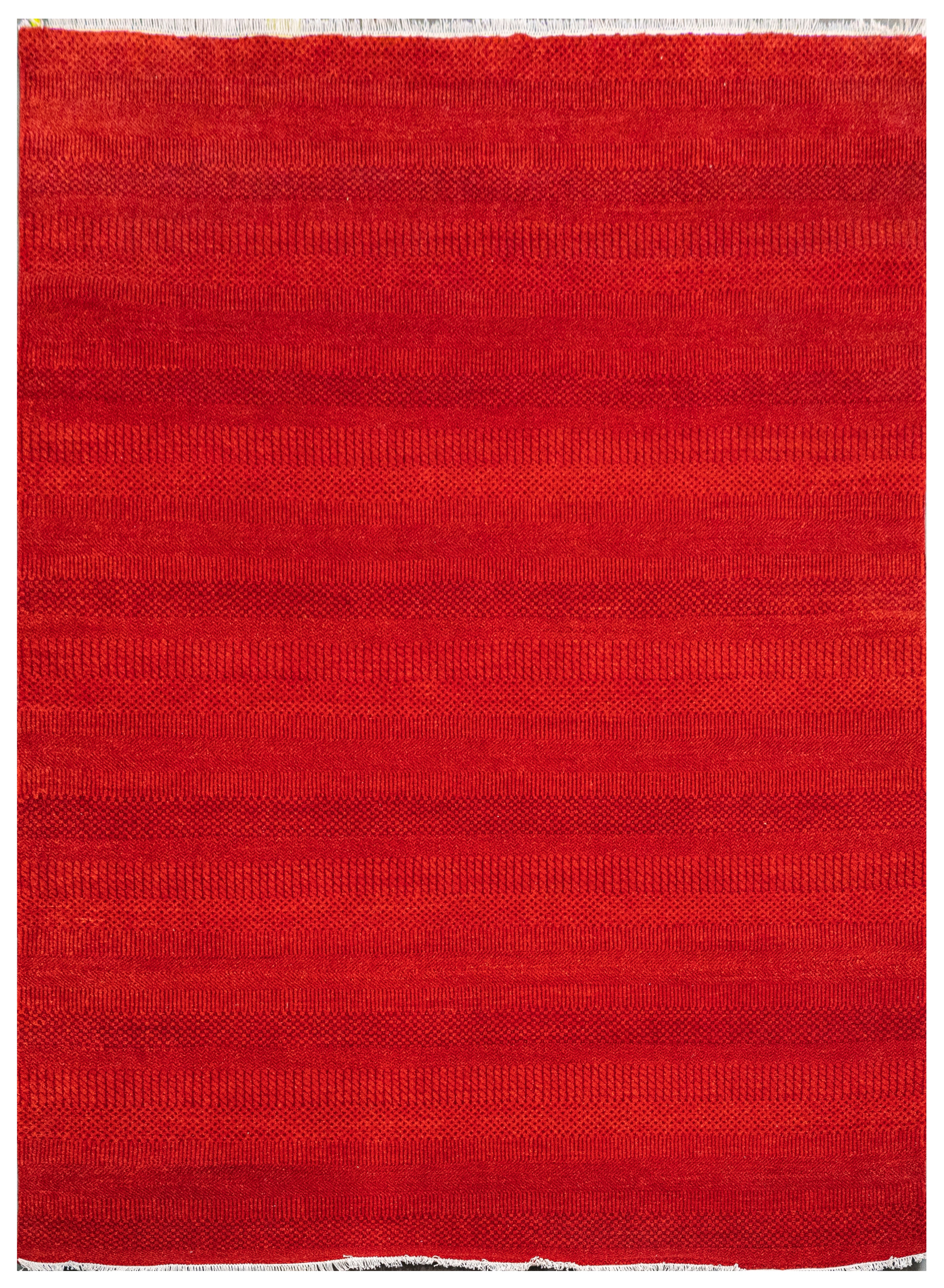 Handknotted Carpet, DIA: 886 MCN, Red & Barn Red
