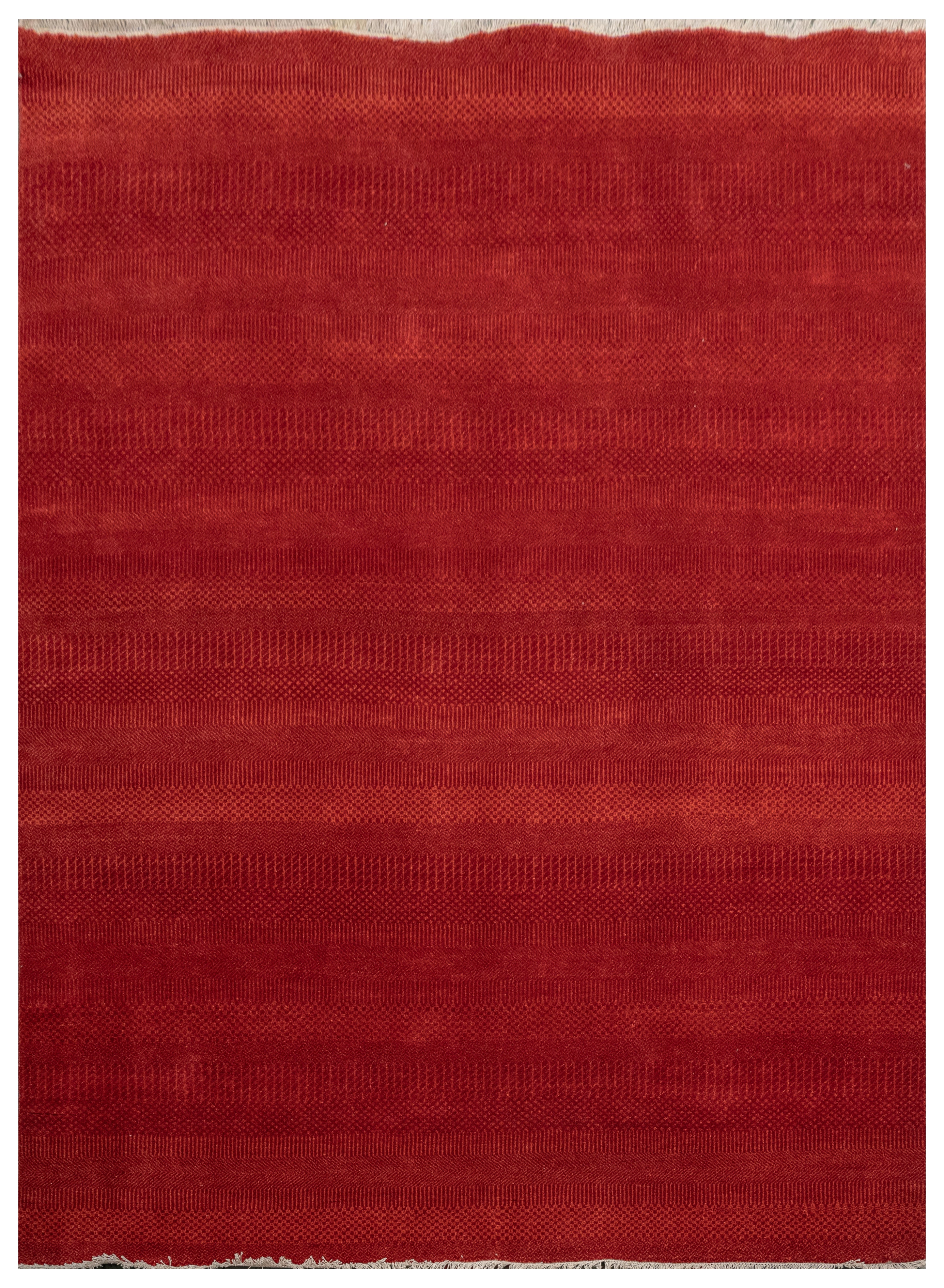 Handknotted Carpet, DIA- 883 MCN, Red & Rust
