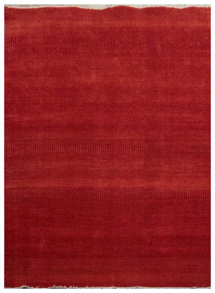 Handknotted Carpet, DIA- 883 MCN, Red & Rust