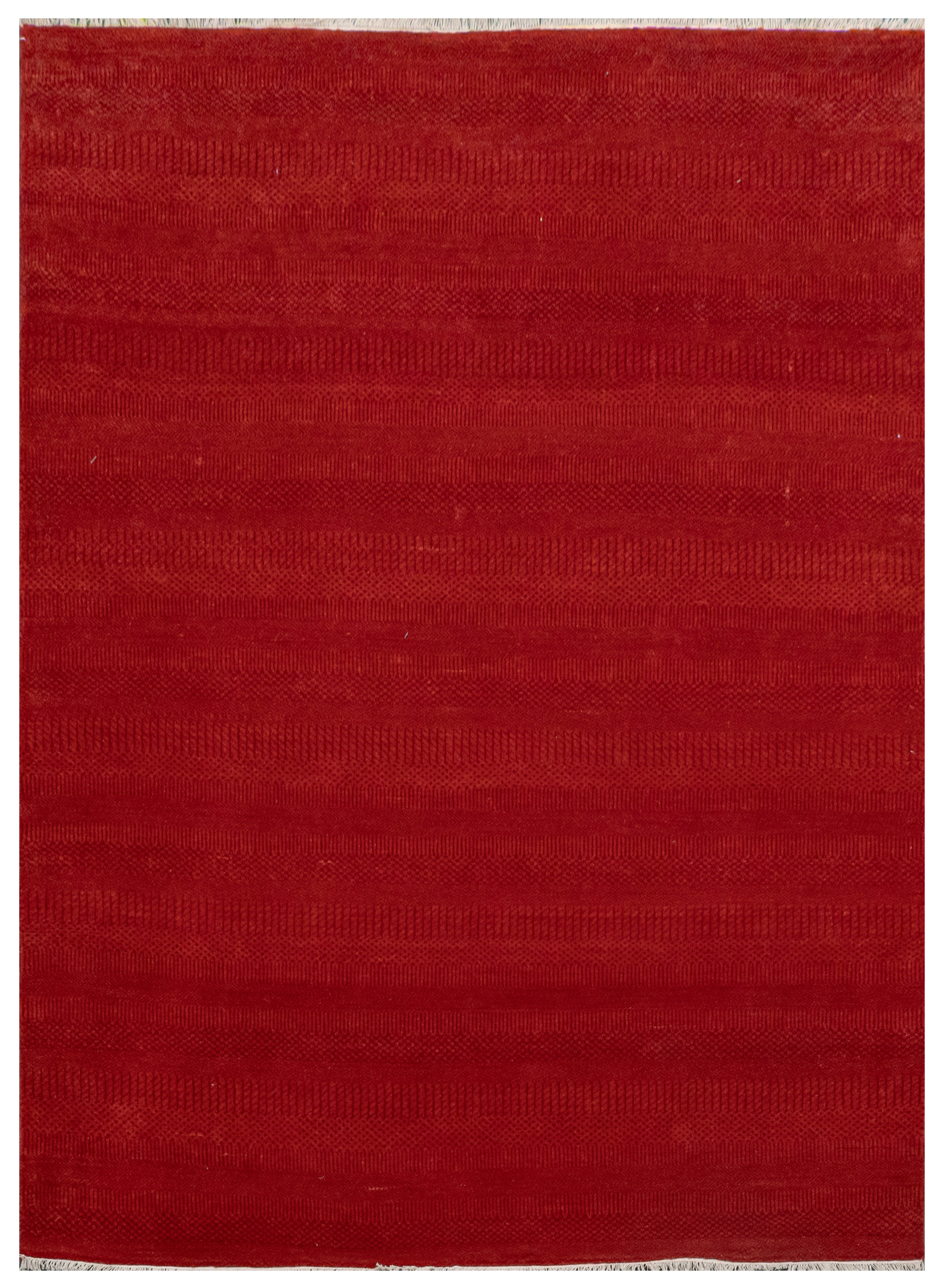Handknotted Rug  DIA- 894 MCN Red & Dark Chocolate