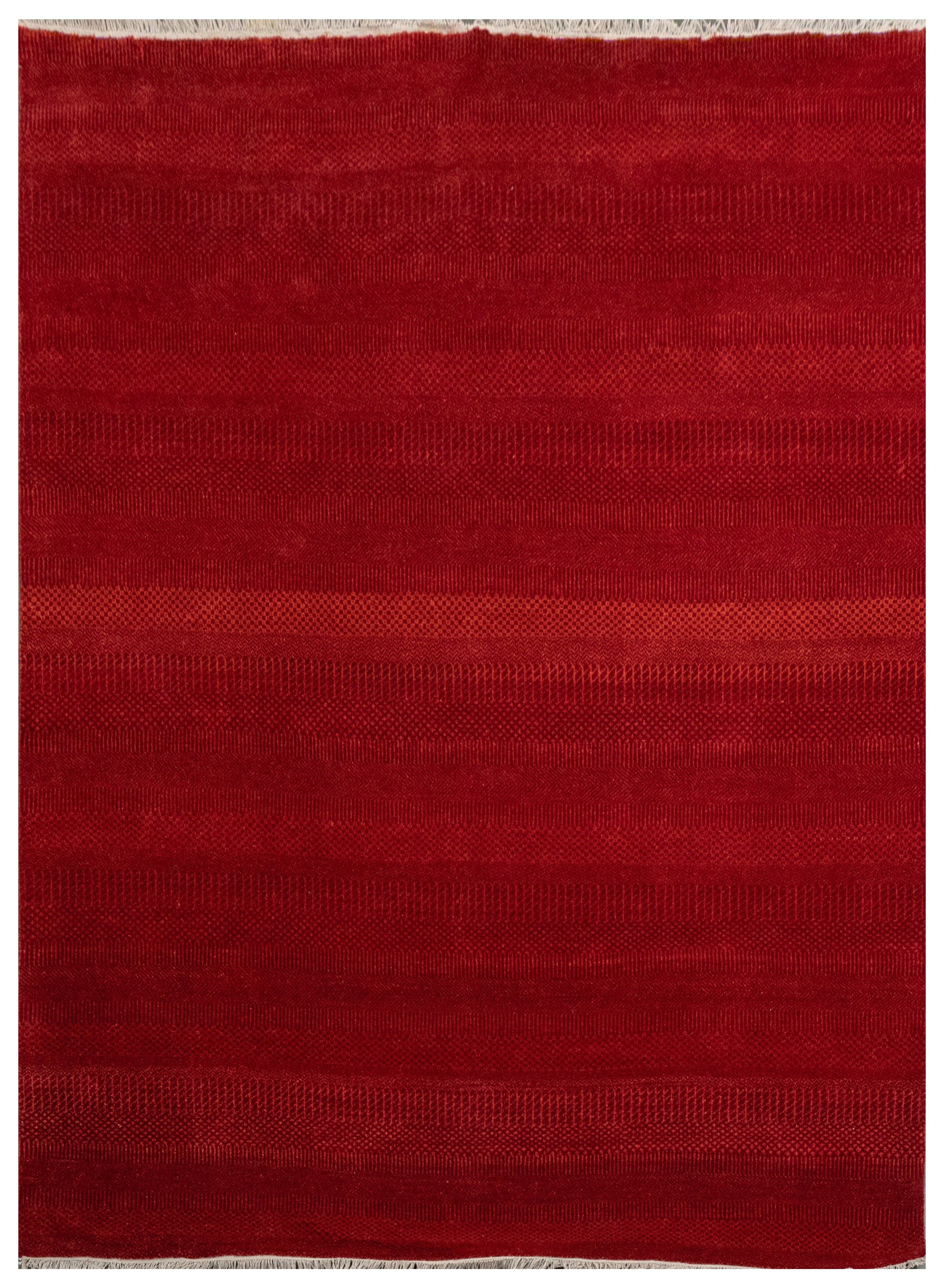 Handknotted Carpet, DIA- 895 MCN, Red & Rust