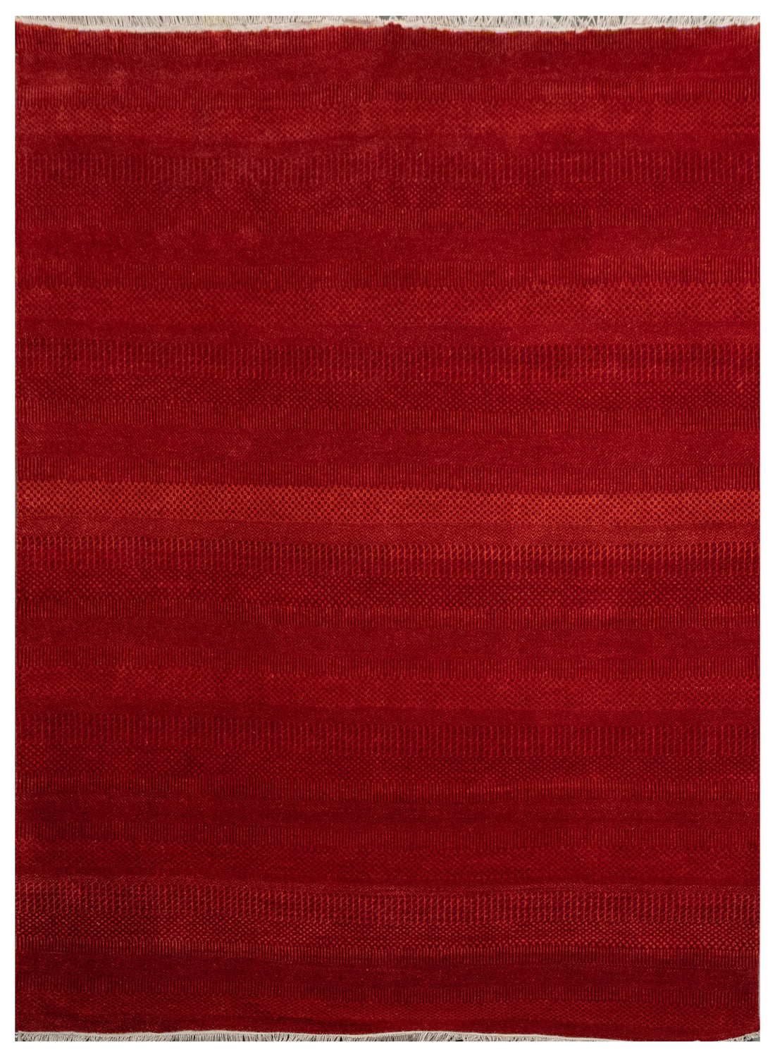 Handknotted Carpet, DIA- 895 MCN, Red & Rust