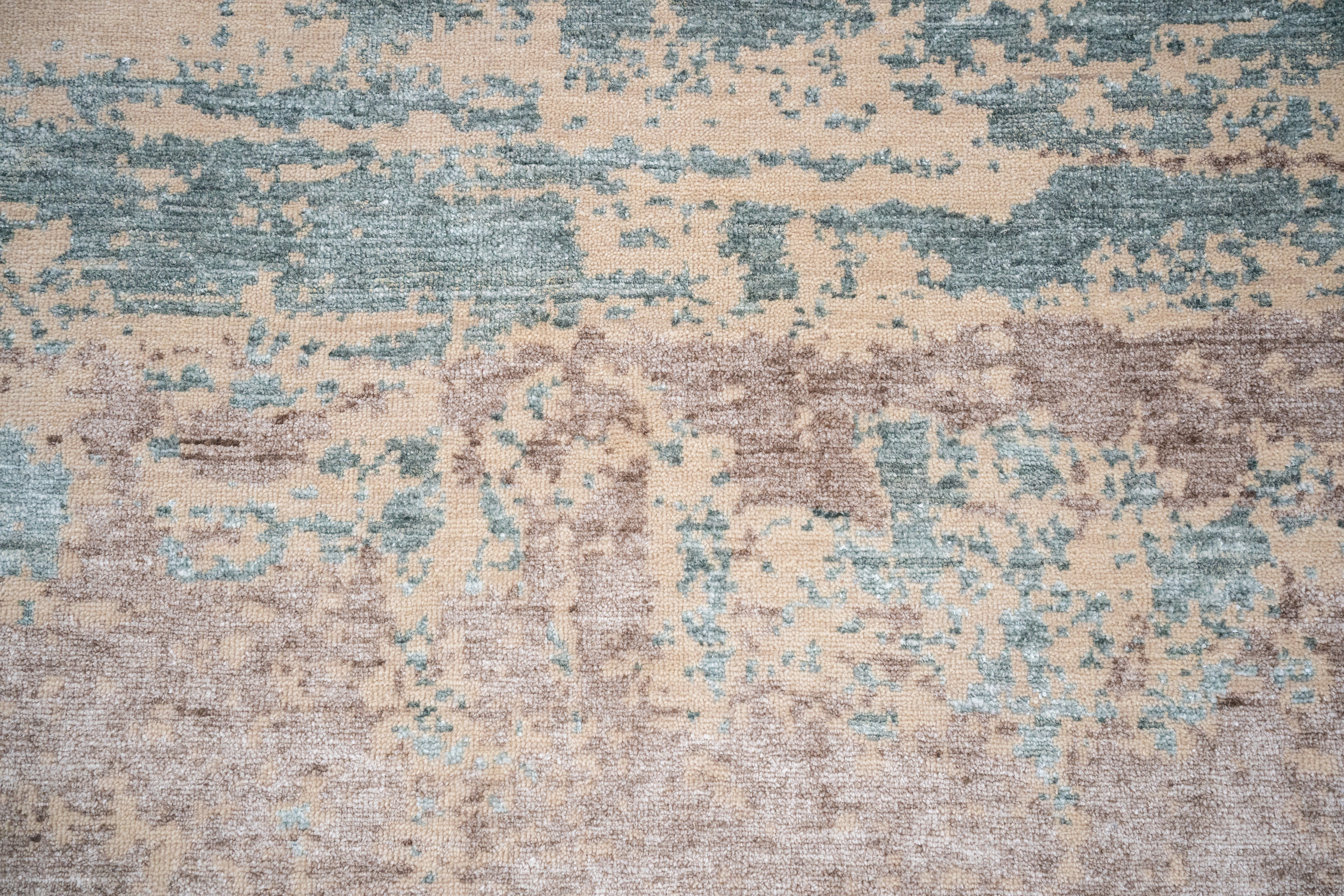 Abstract Handknotted Carpet DIA- 121 GALAXY 23